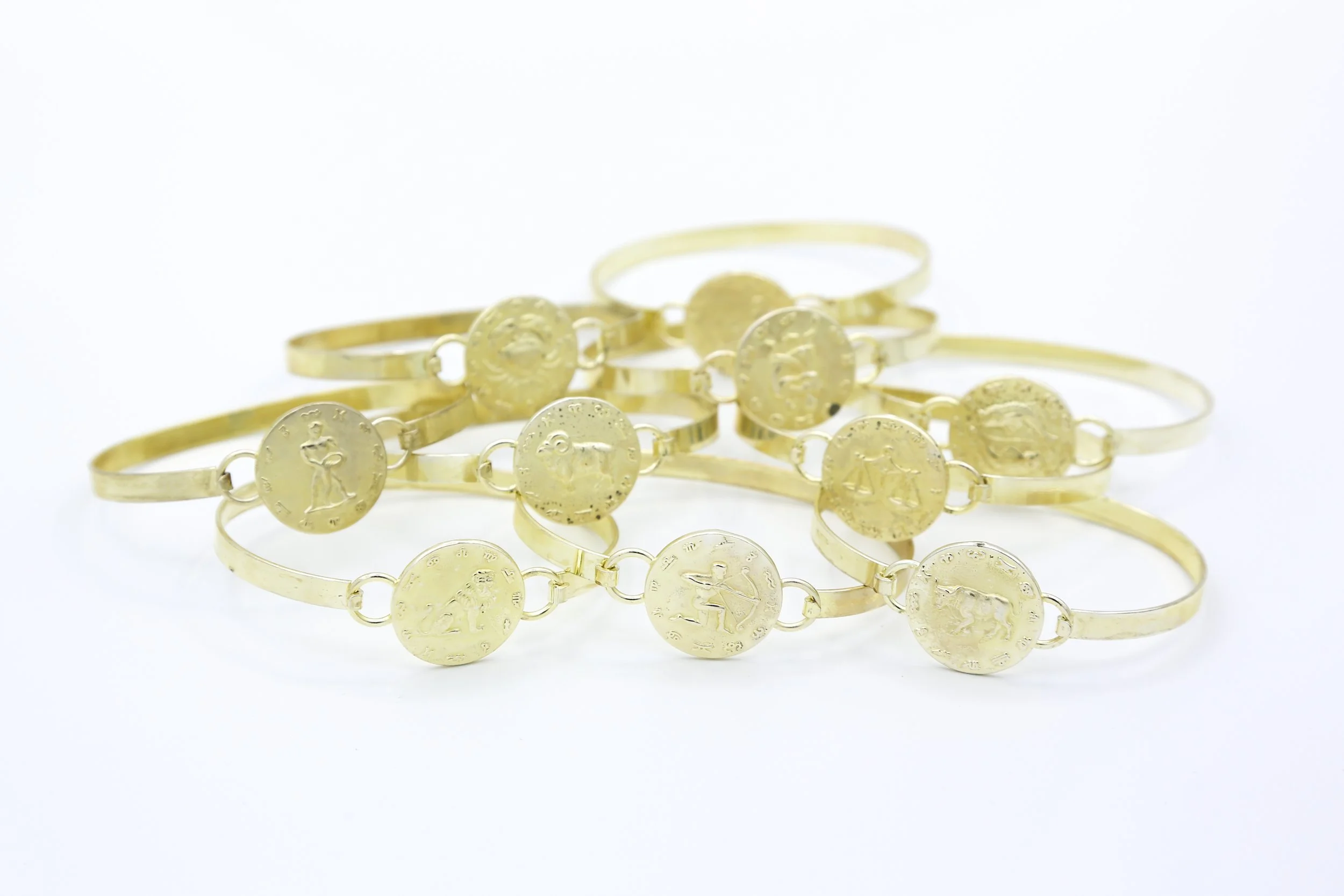 ZODIAC COIN BRACELETS