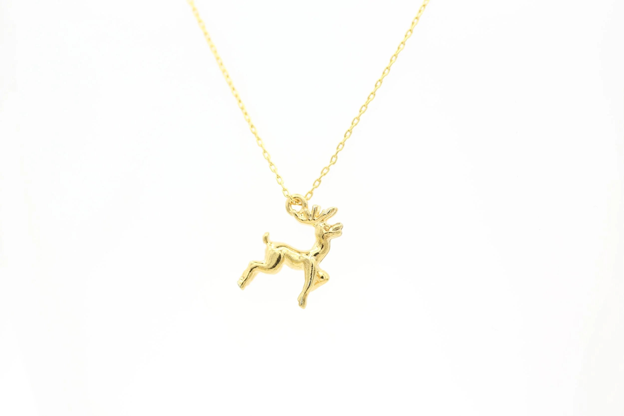 VINTAGE REINDEER NECKLACE