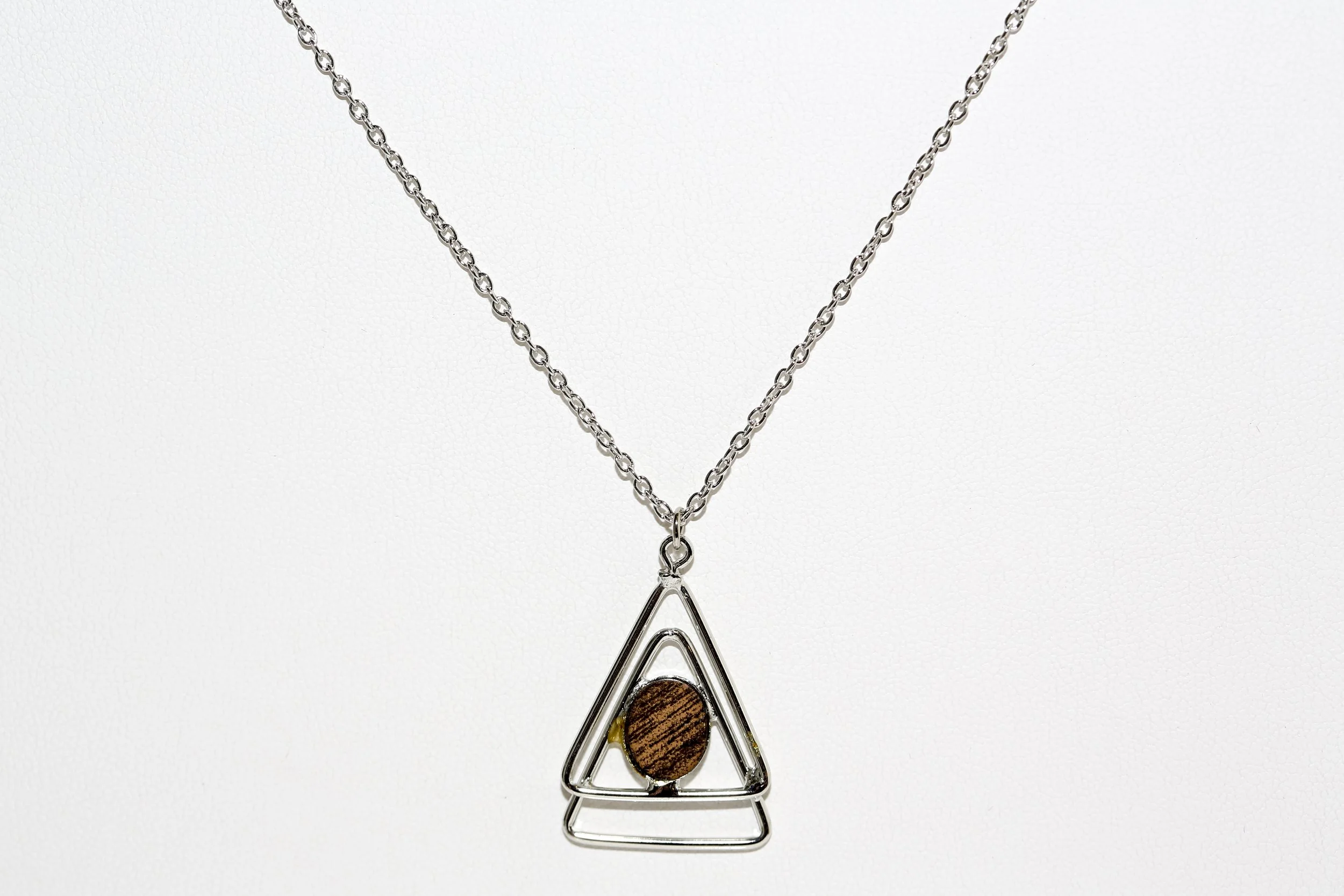 MODERNIST TRIANGLE NECKLACE