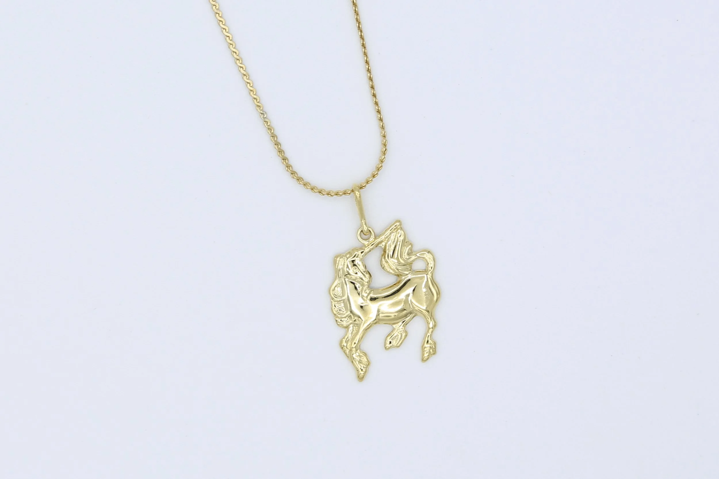 VINTAGE UNICORN NECKLACE