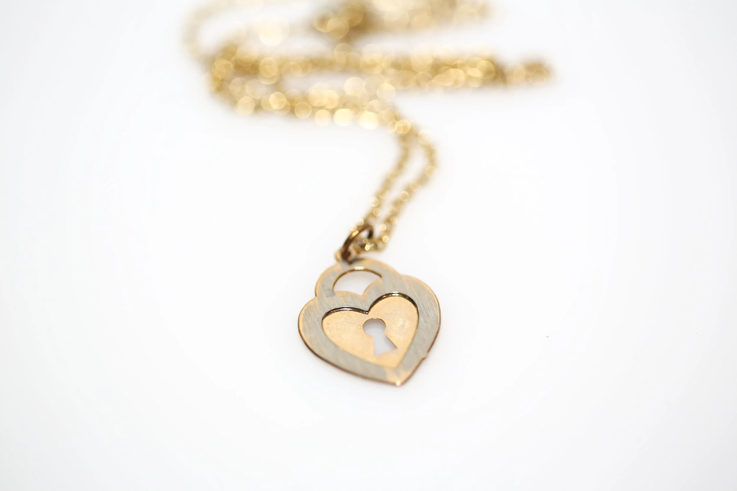 HEART LOCK NECKLACE