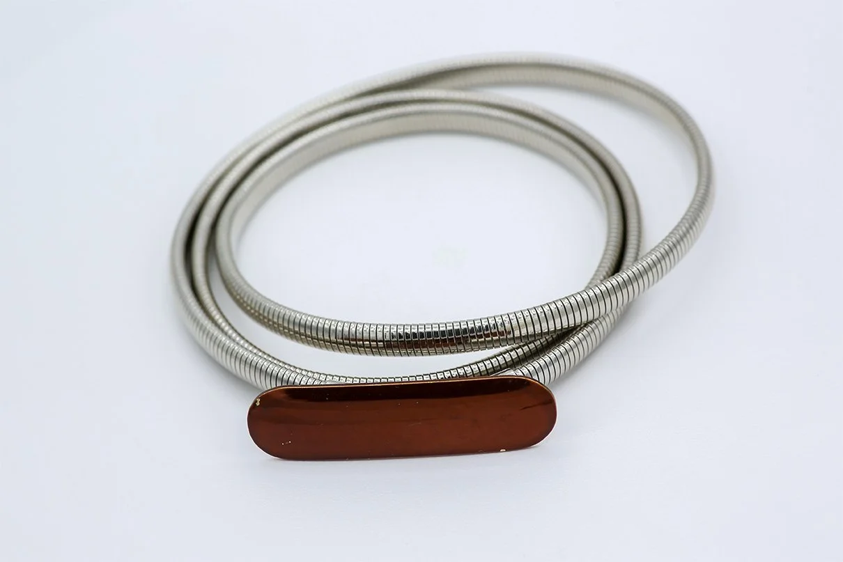 BROWN OVAL COIL BELT
