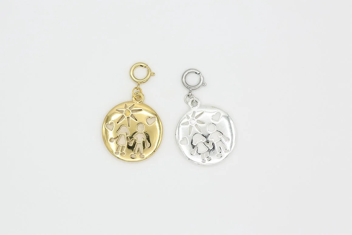 VINTAGE MONET COUPLE CHARM