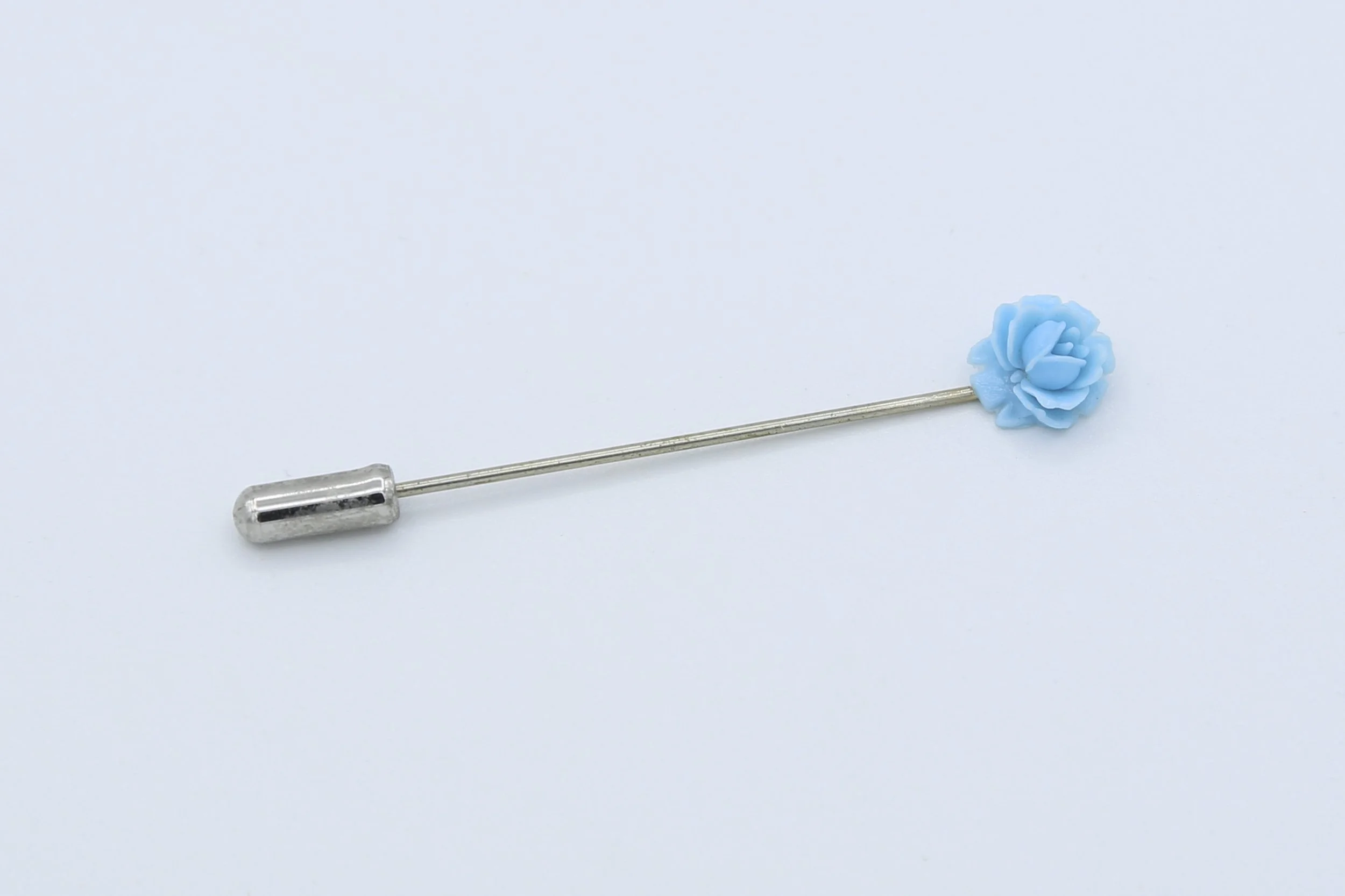 BLUE ROSE STICK PIN