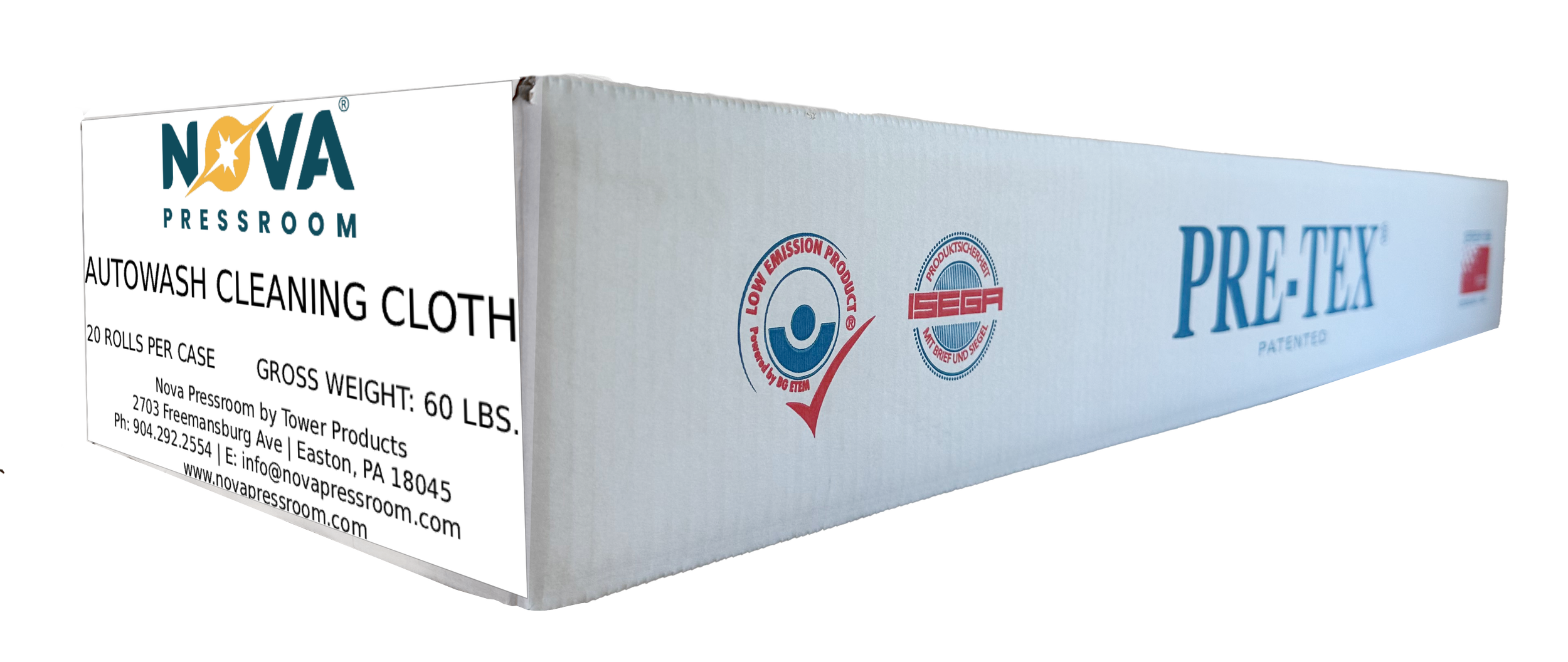 ABW Cloth AB-105/AB-110 — pressroom wash cloth box
