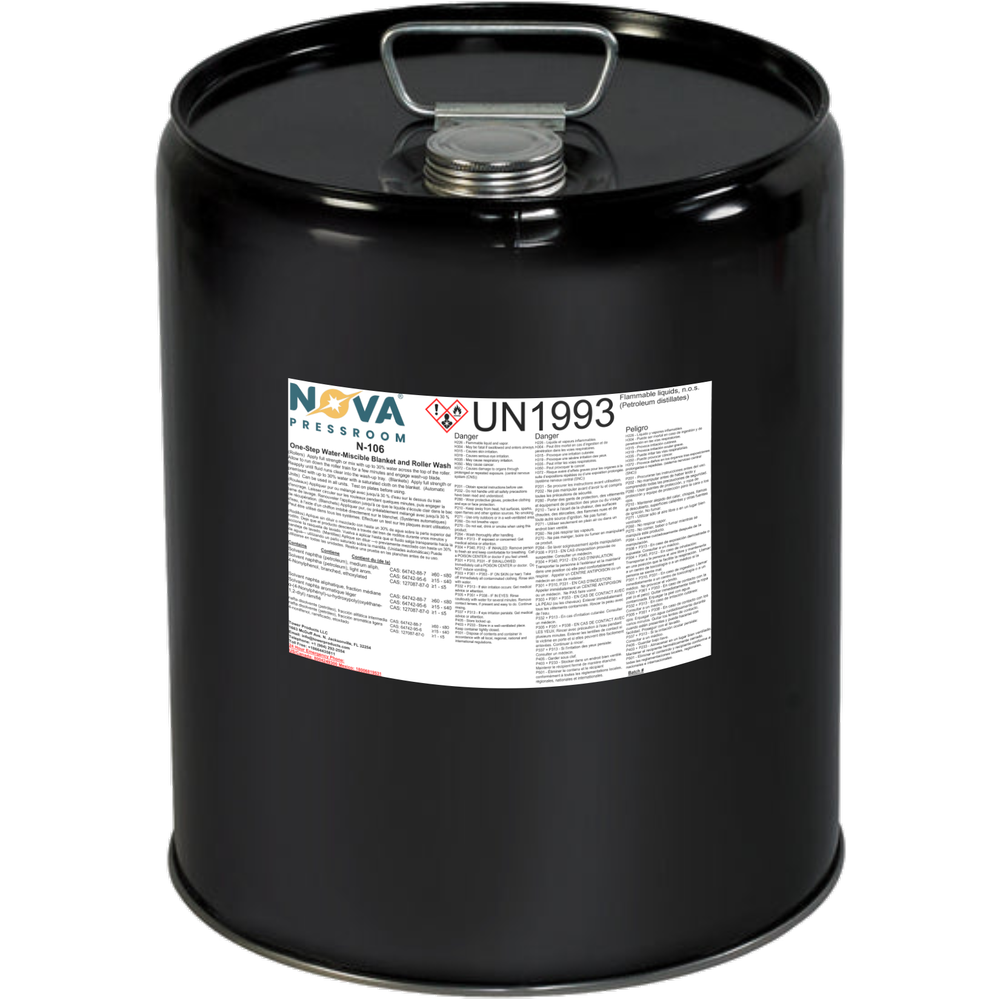 NovaWash N-106 — press wash container