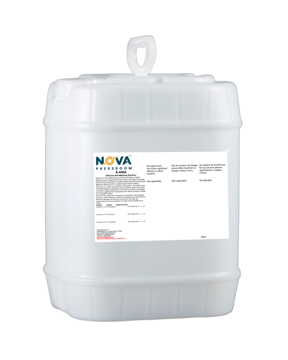NovaSil S-440A — silicone container