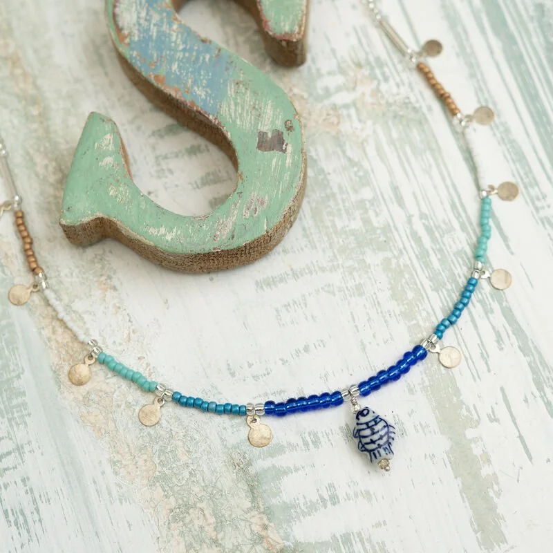 beautiful isle necklace - sant elm 3