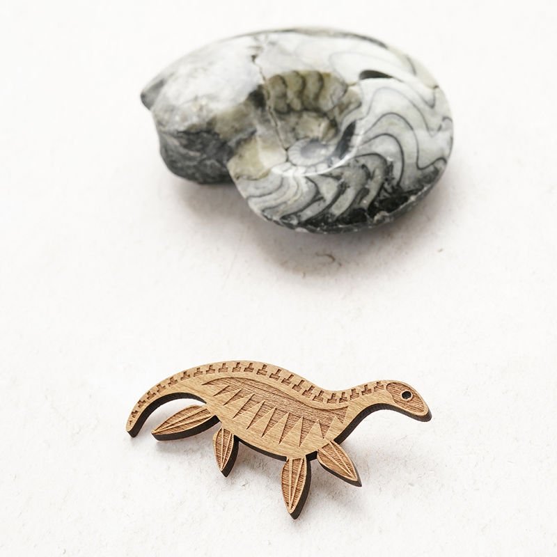 plesiosaur brooch
