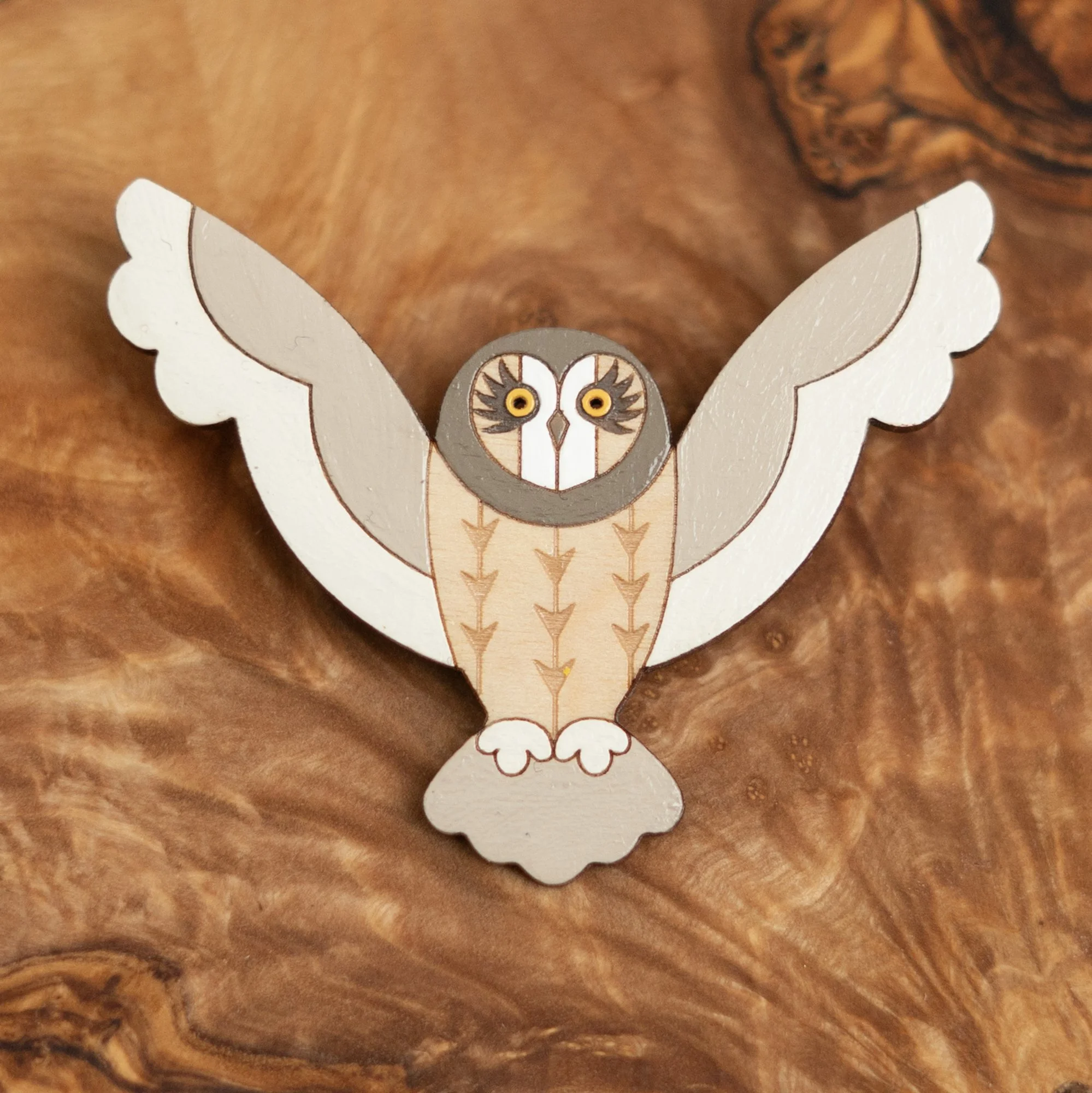 Shark Alley Short Eared Owl Brooch 9.jpg