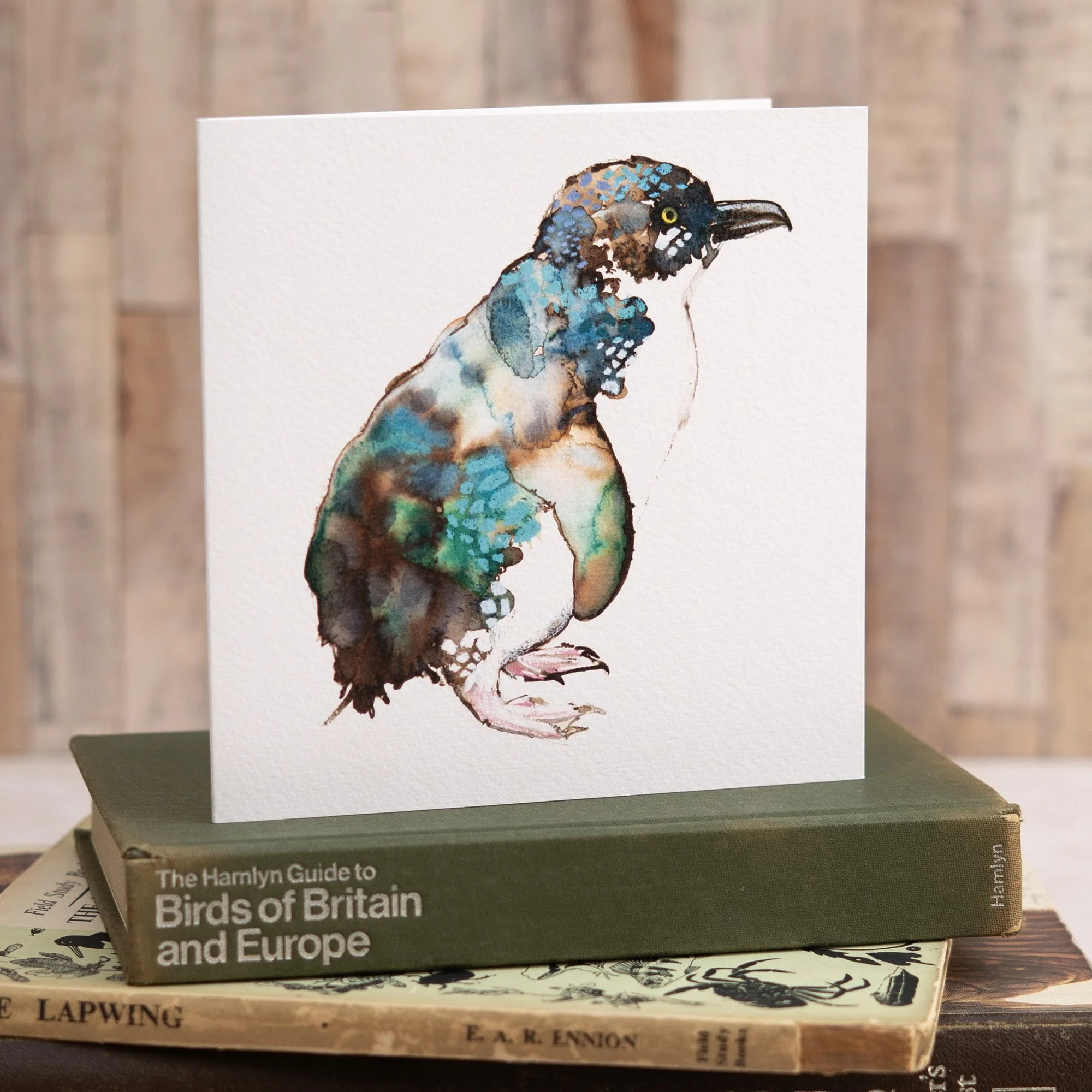 Shark Alley Little Penguin Greetings Card 2.jpg