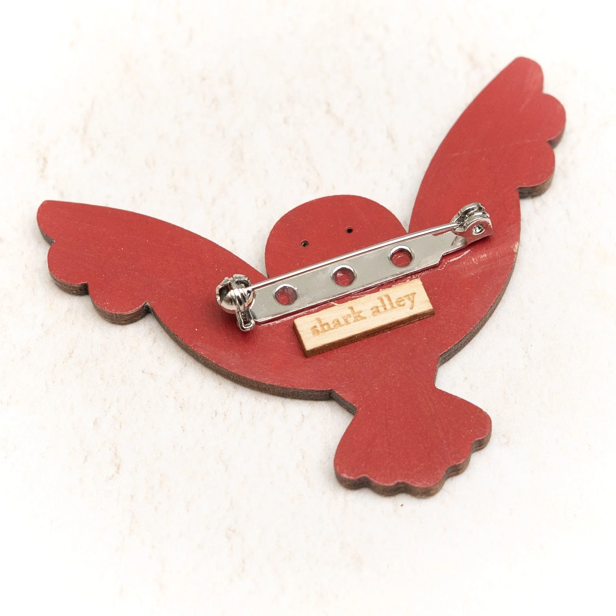 Shark Alley Short Eared Owl Brooch 2.jpg