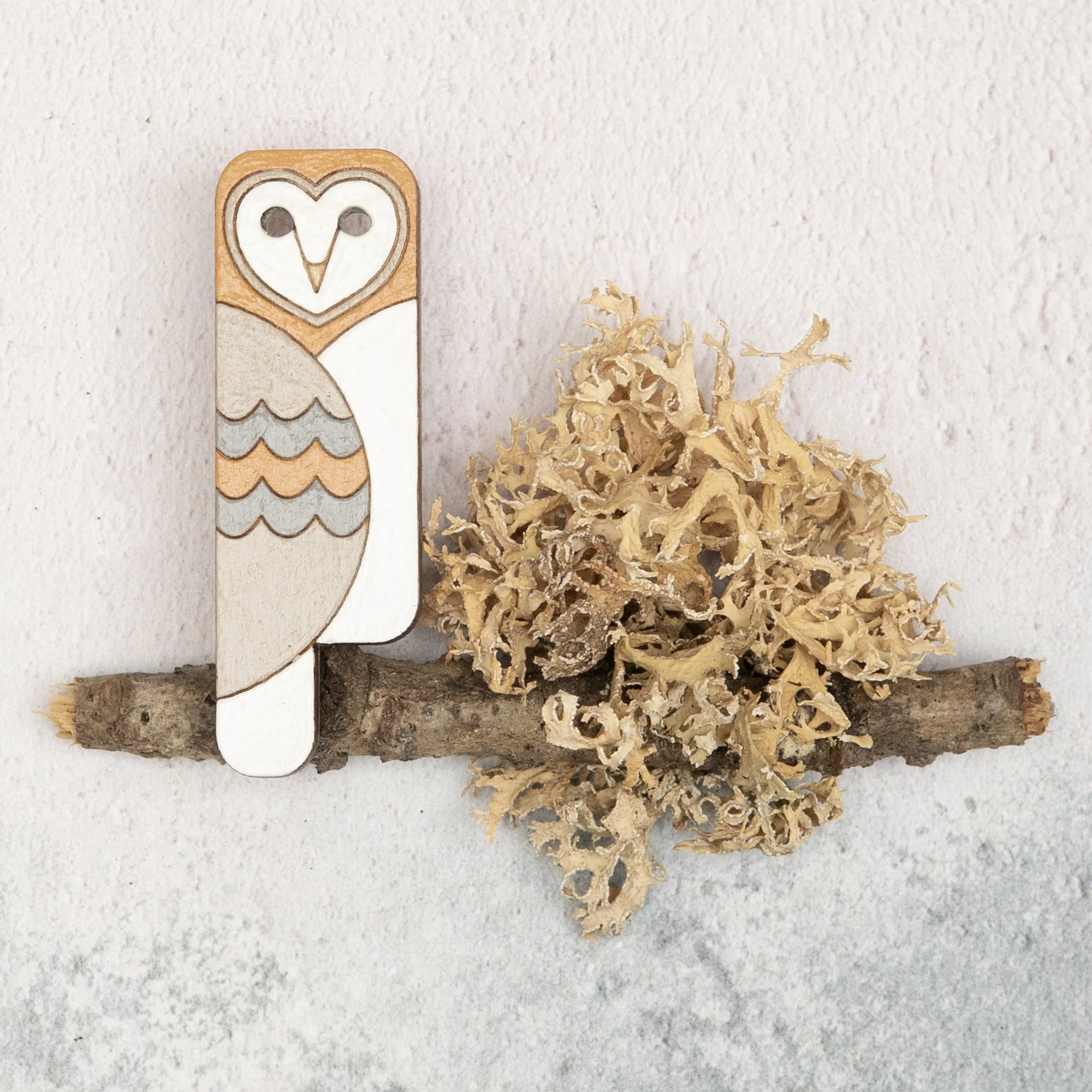 Shark Alley Deco Barn Owl Brooch 2.jpg