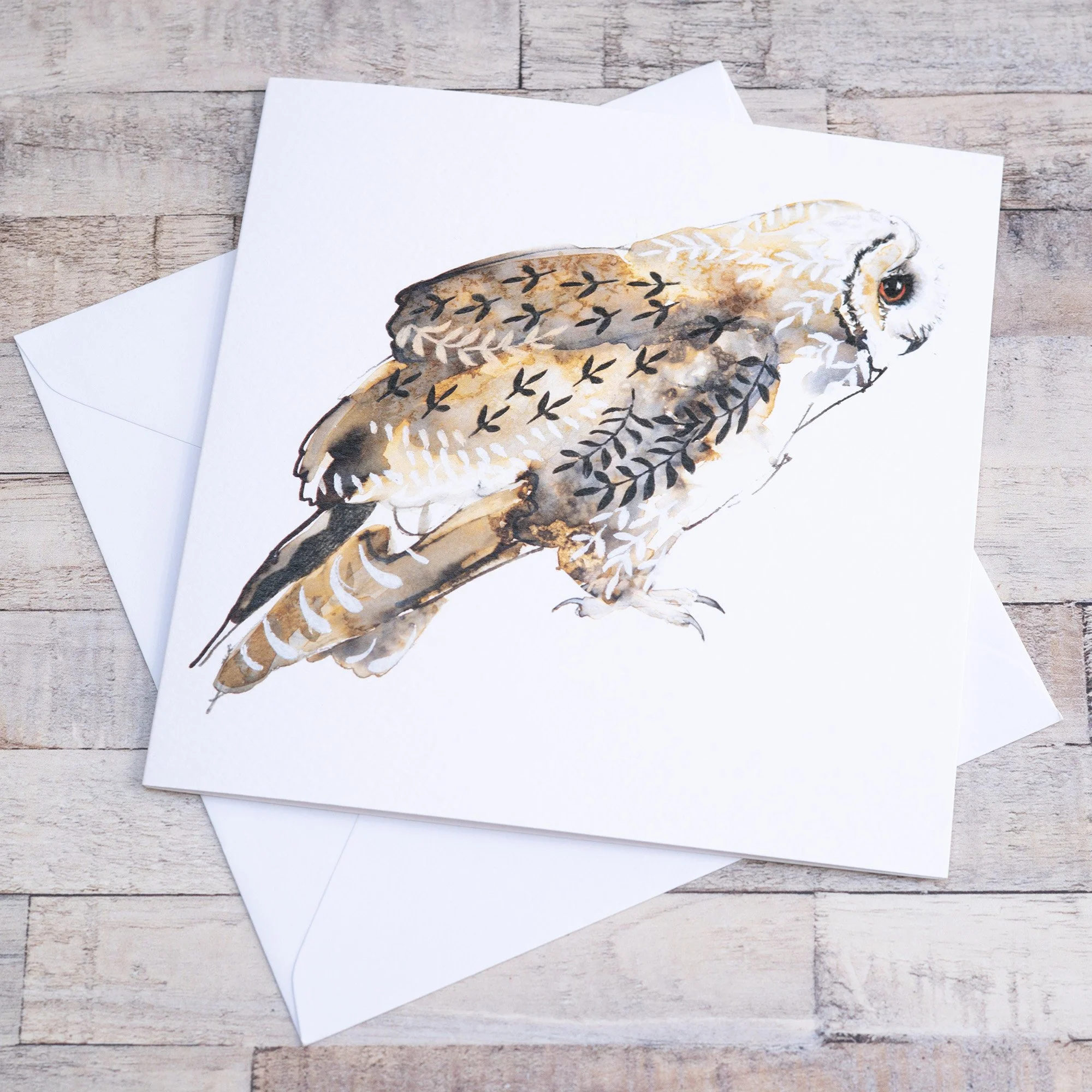 Shark Alley Long Eared Owl Greetings Card 1.jpg