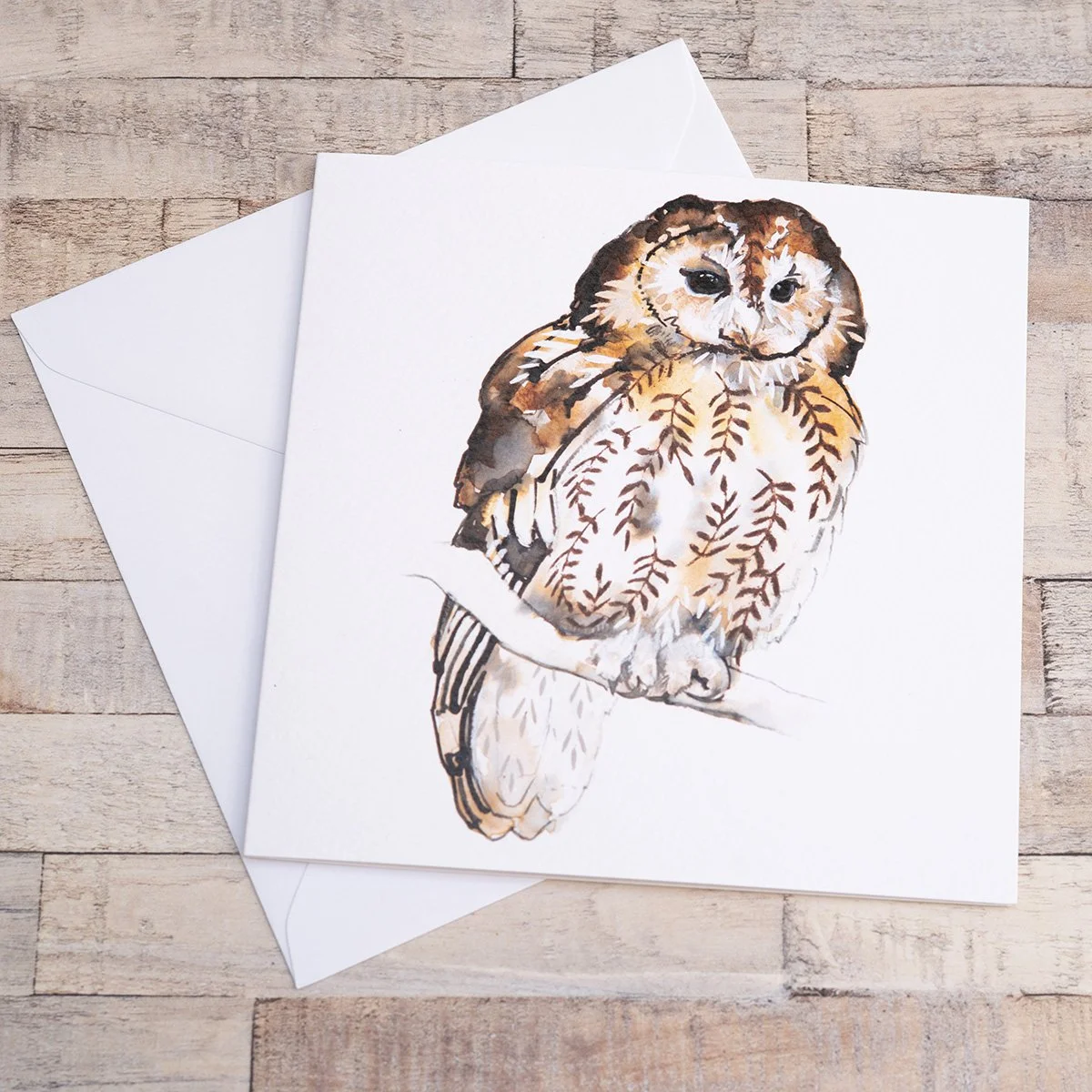 Shark Alley Tawny Owl Greetings Card 1.jpg