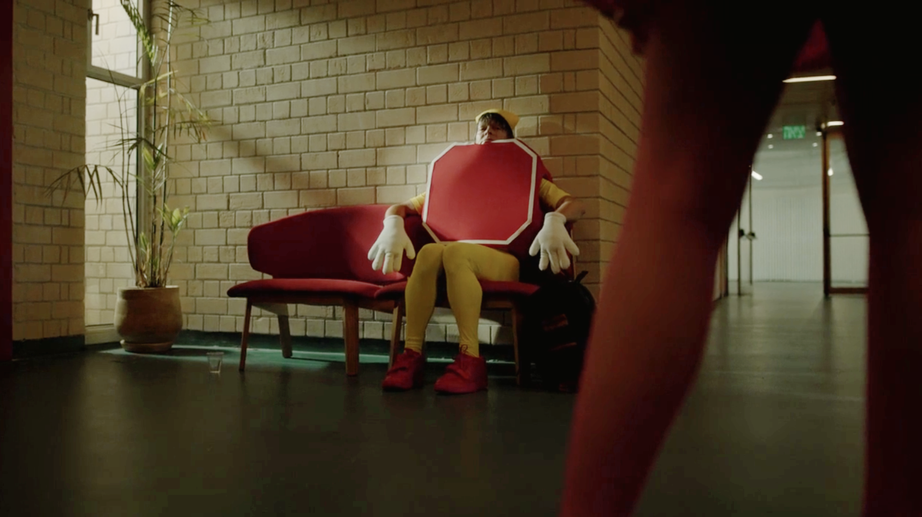 Scene from Finders Keepers (Lo Lariv), television series co-created by Erez Drigues. Featuring actor Ofer Shechter.