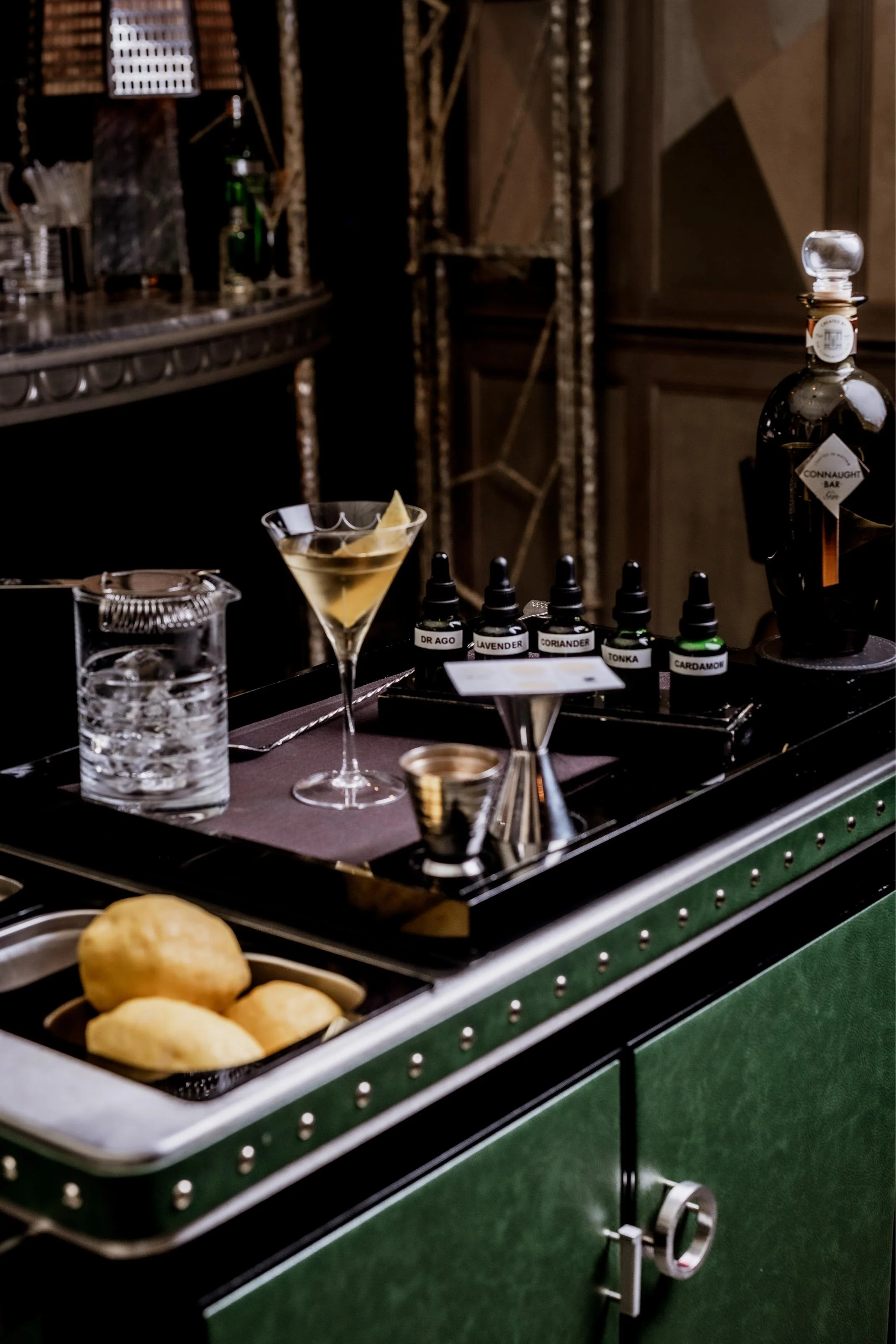 Connaught  Bar Martini Trolley