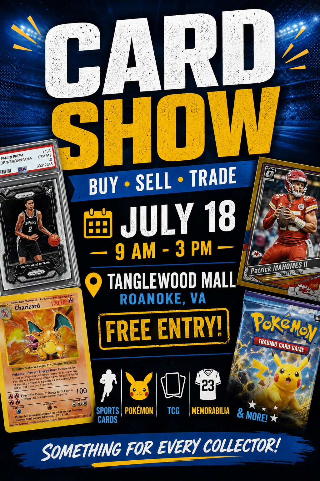 TANGLEWOOD CARD SHOW