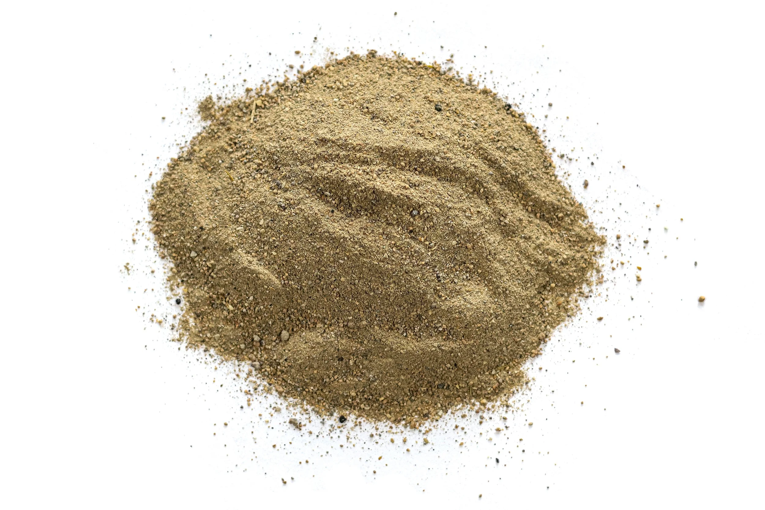 Ground Magnesium-Chromium Bricks granulometry: 0.2 - 1.0 mm