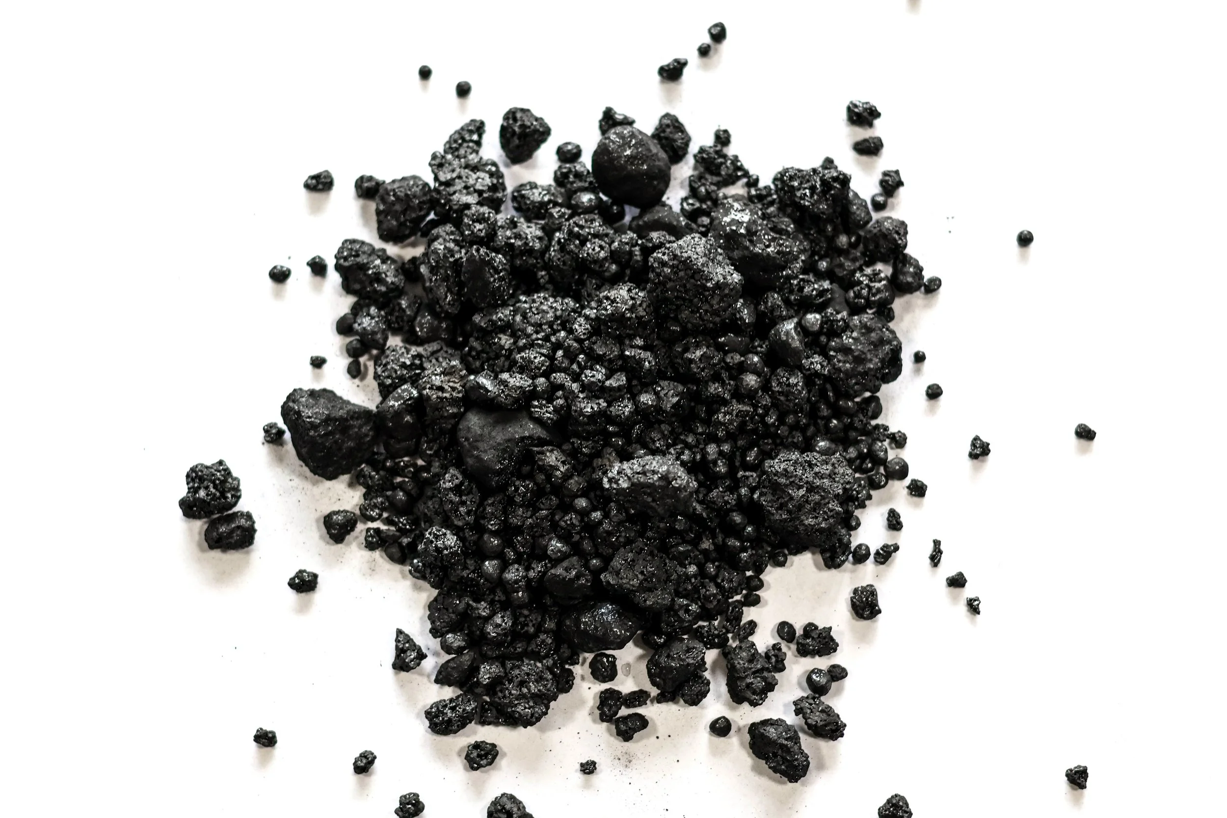 Processed petroleum coke, granulometry: 3.0 - 20 mm