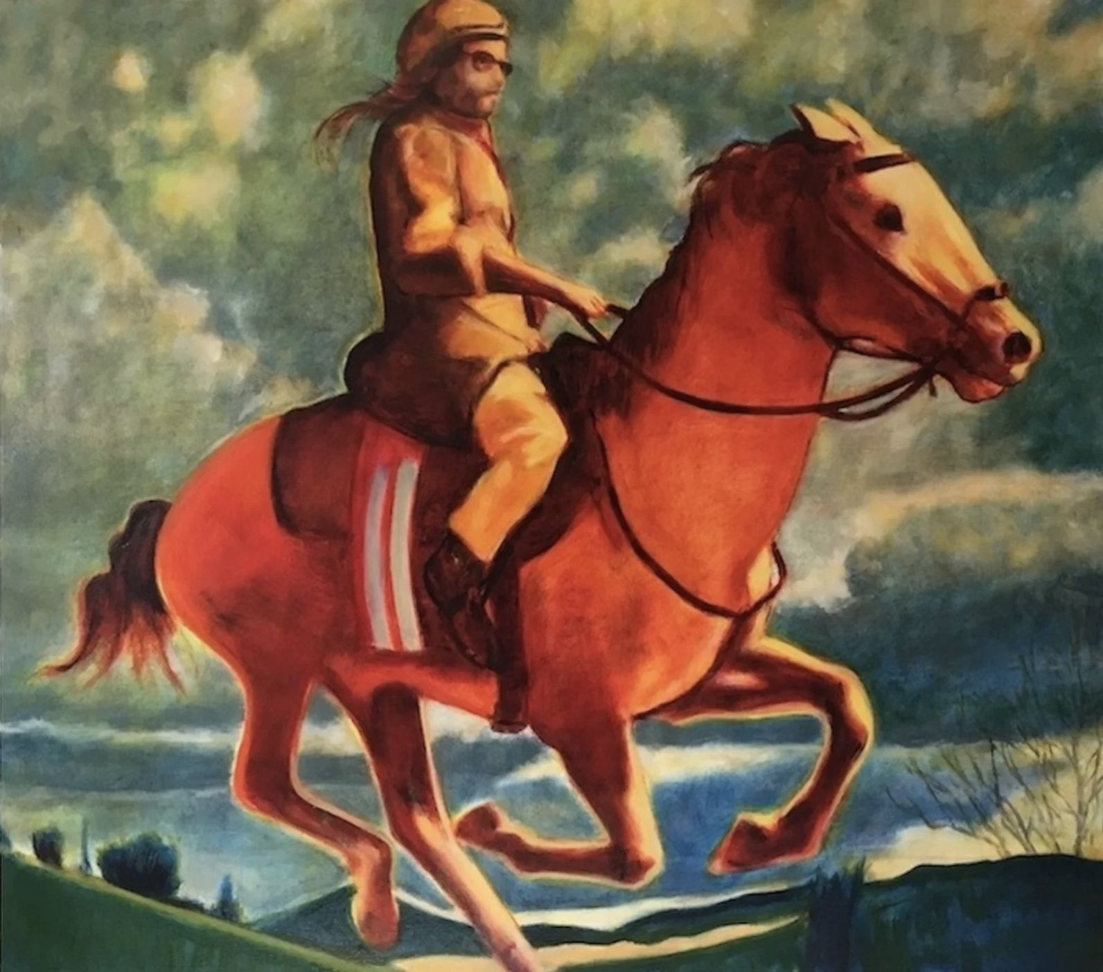 Lonesome Rider, 2019
Oil on canvas, 48" x 66"