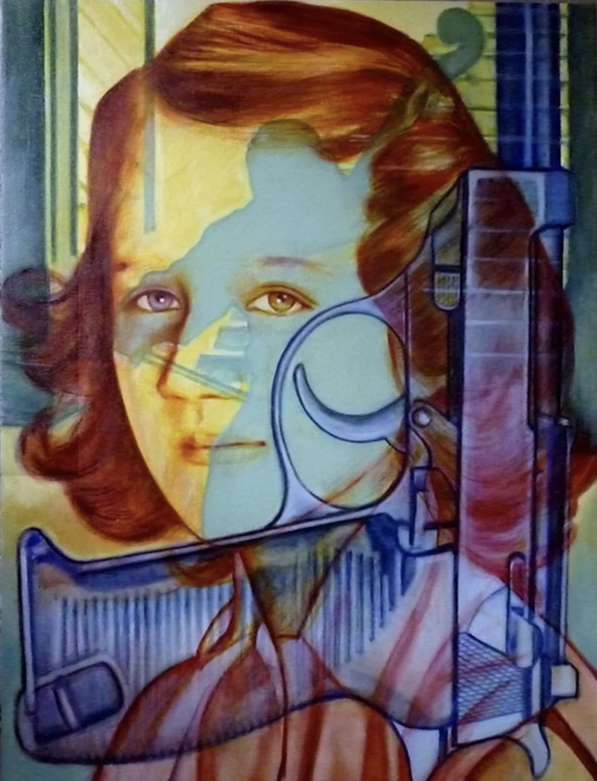 Lolette's Ladder, 2011
Oil on canvas, 48" x 36"