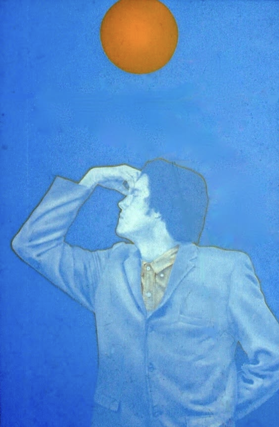 Self with Orb, 1969, Oil on canvas, 66" x 54"