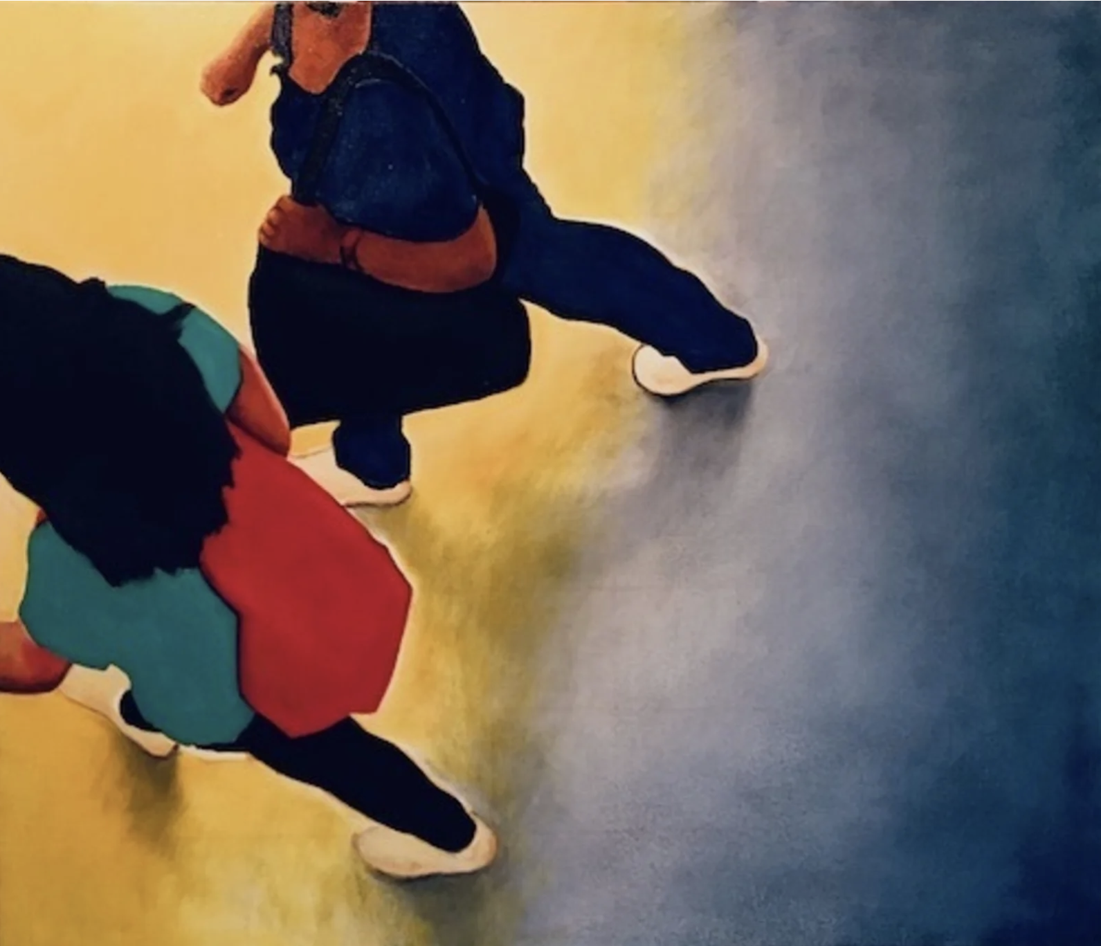 Into Light, 2020
Oil on canvas, 50" x 66"