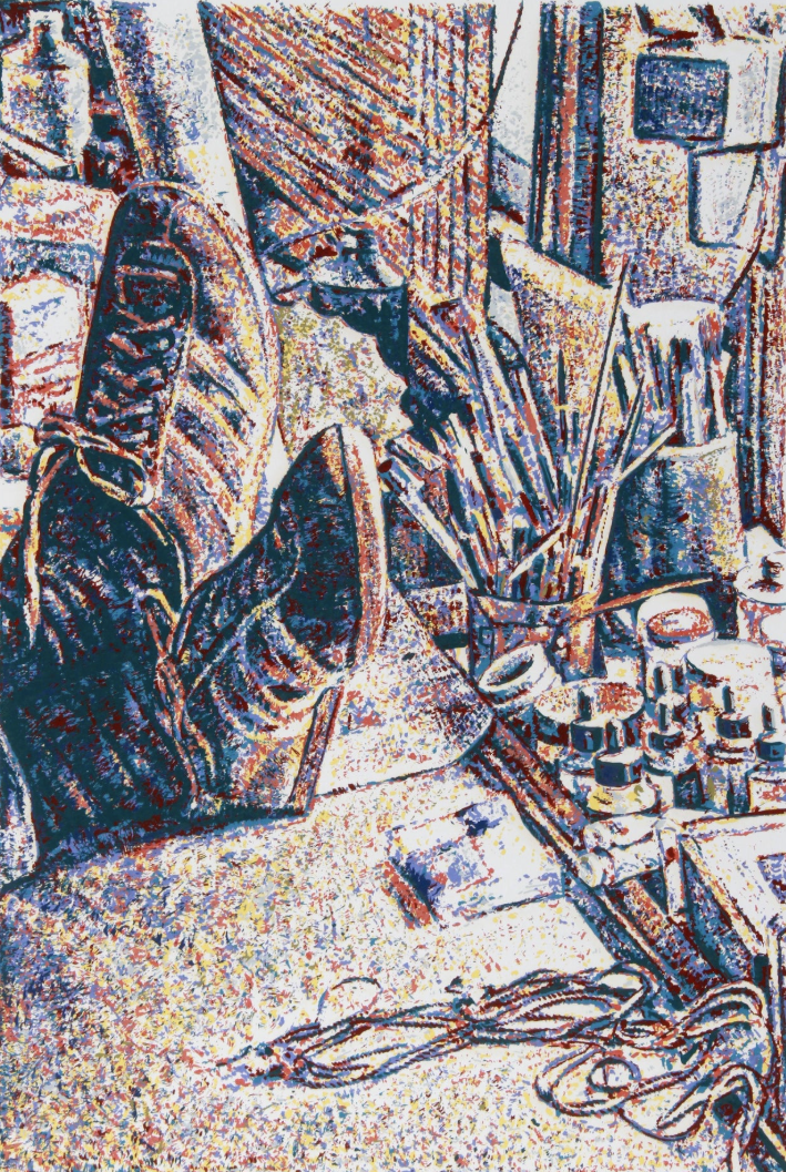4:30 Recess, 1979
Oil on canvas, 30" x 22"