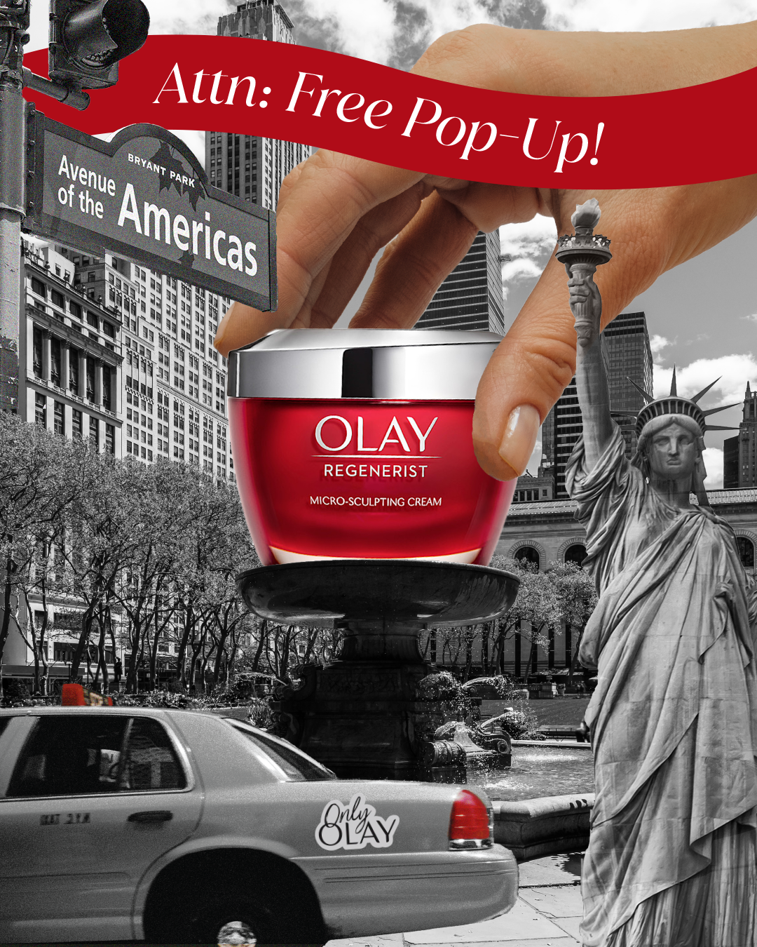 Only OLAY                Pop-Up Event