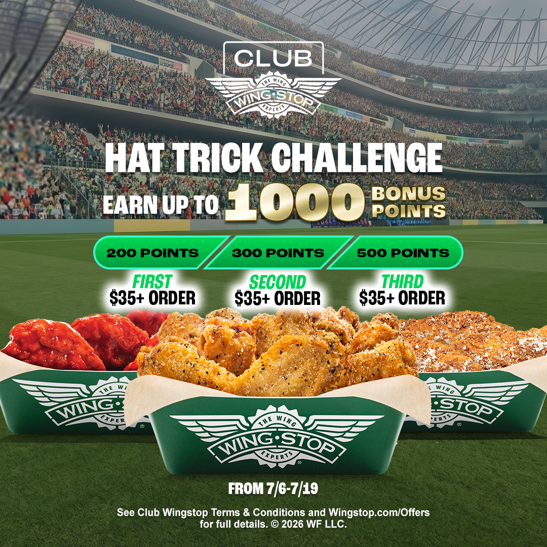 Wingstop's Hat Trick Challenge