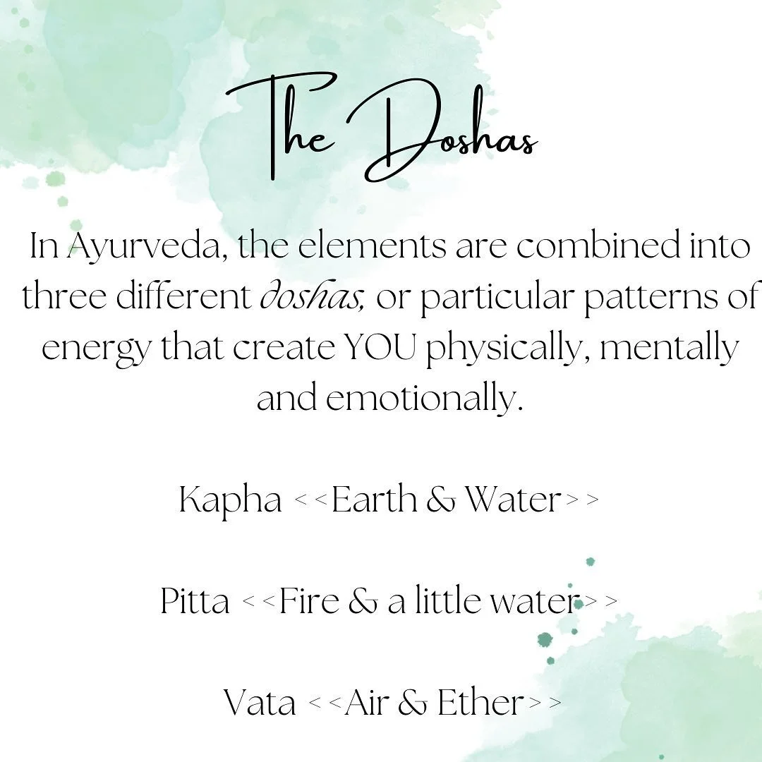 This week I&rsquo;m going to dive a bit into&hellip; the doshas!! Honestly, it&rsquo;s what first lured me in when I was introduced to Ayurveda. The doshas can seem a bit like a personality quiz on some levels <which is why the 90&rsquo;s kid in m