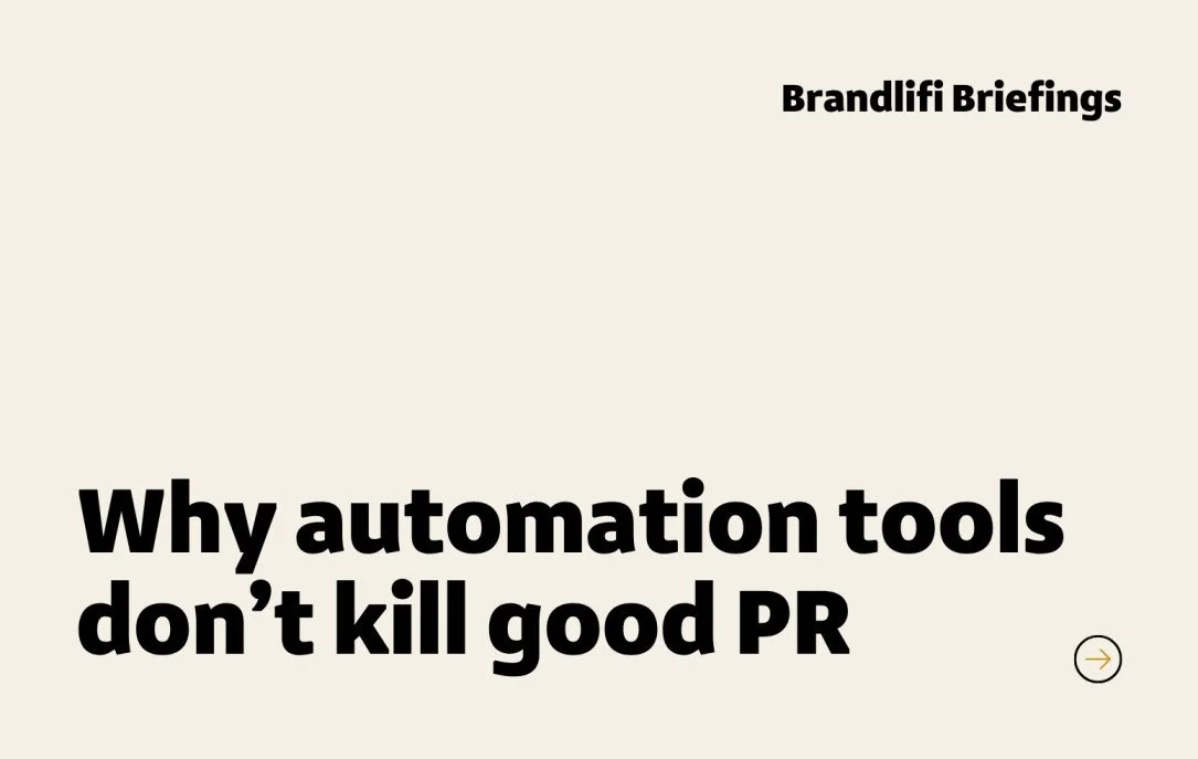 Why automation tools don’t kill good PR