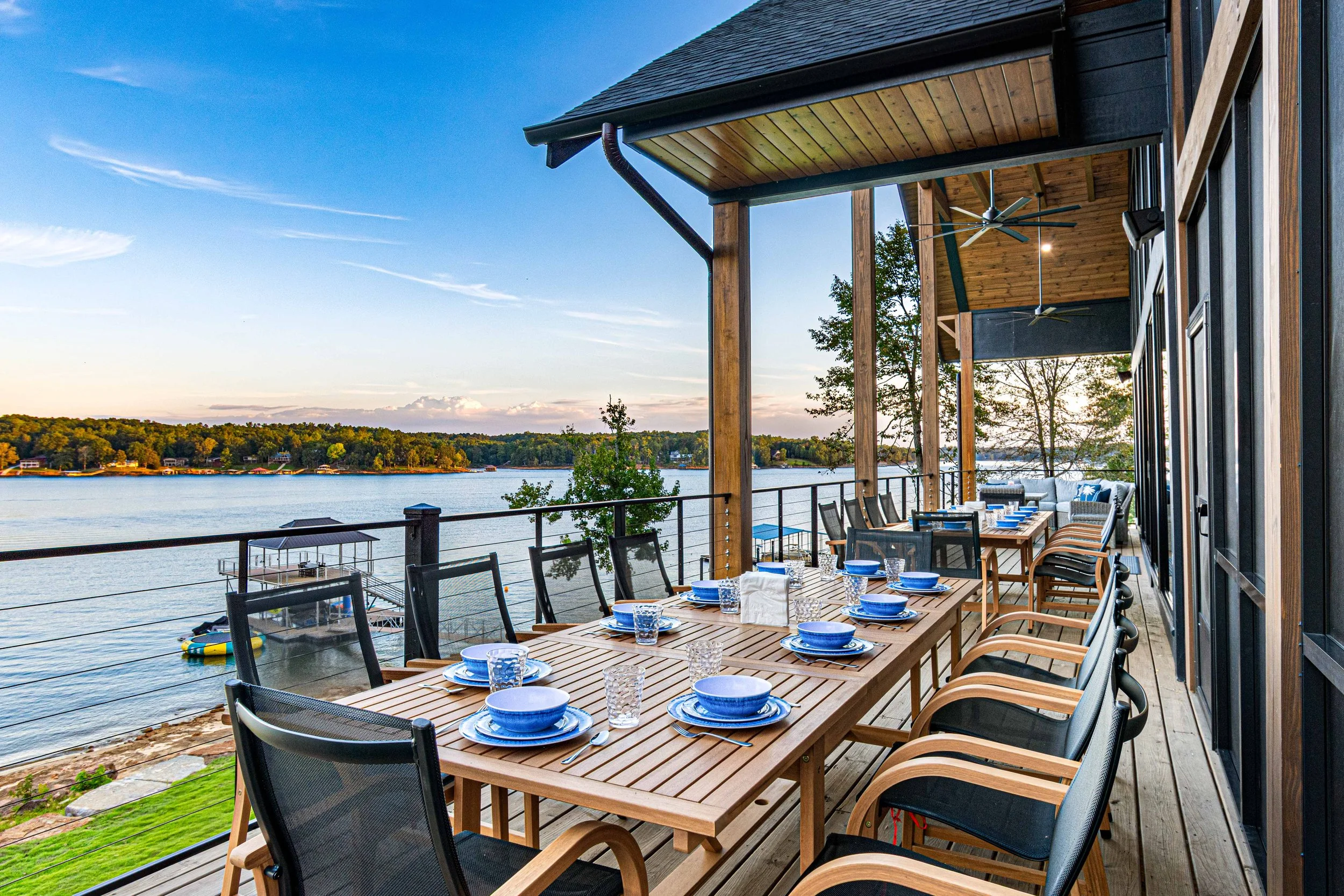 Lakeside Dining with a View