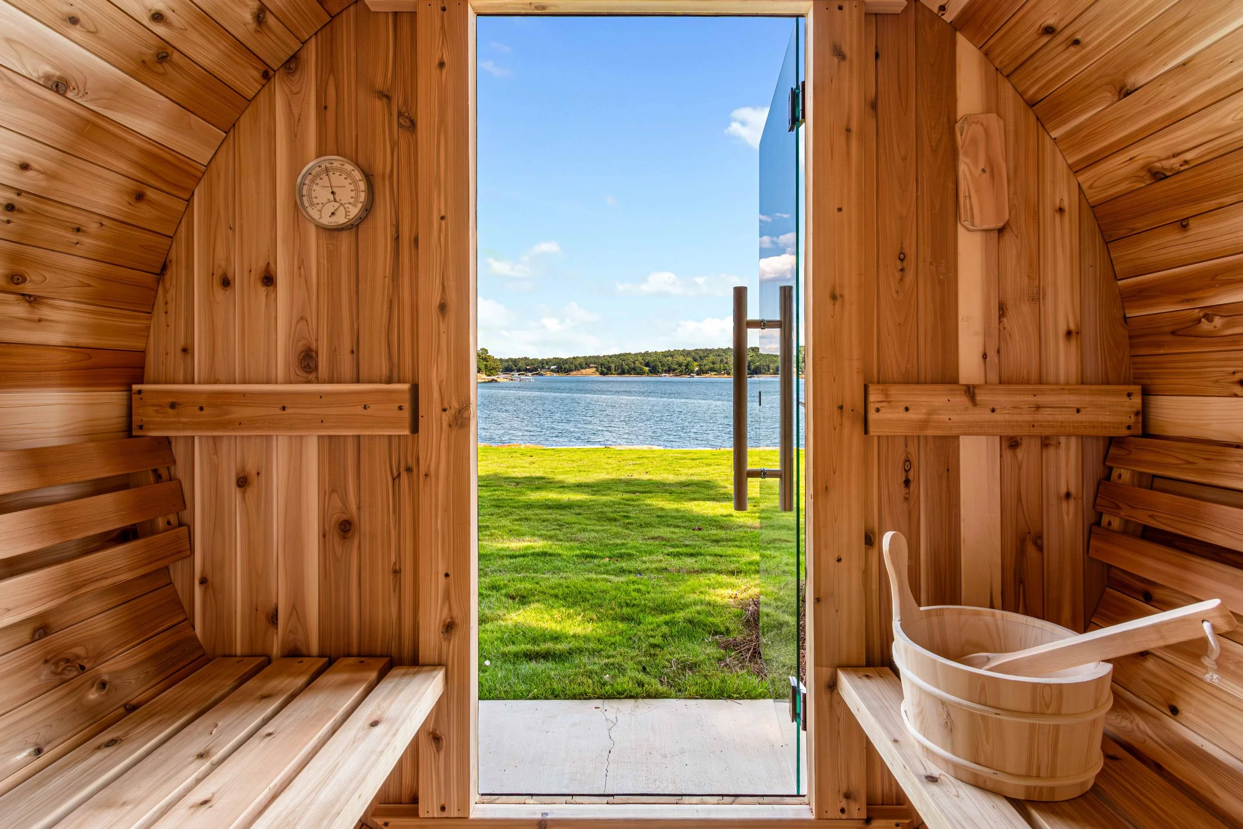 Sauna with a View