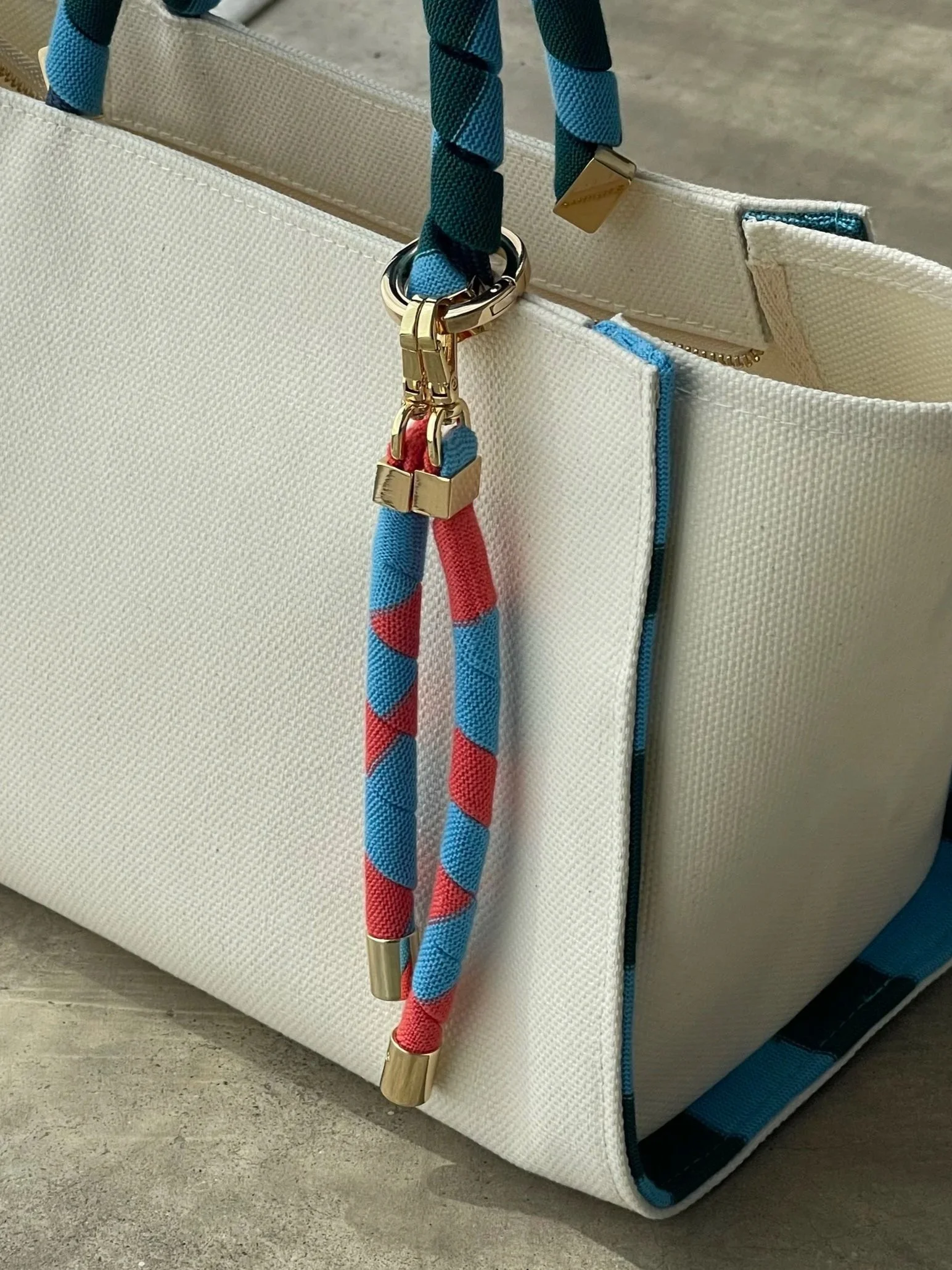 Double Spiral Keychain