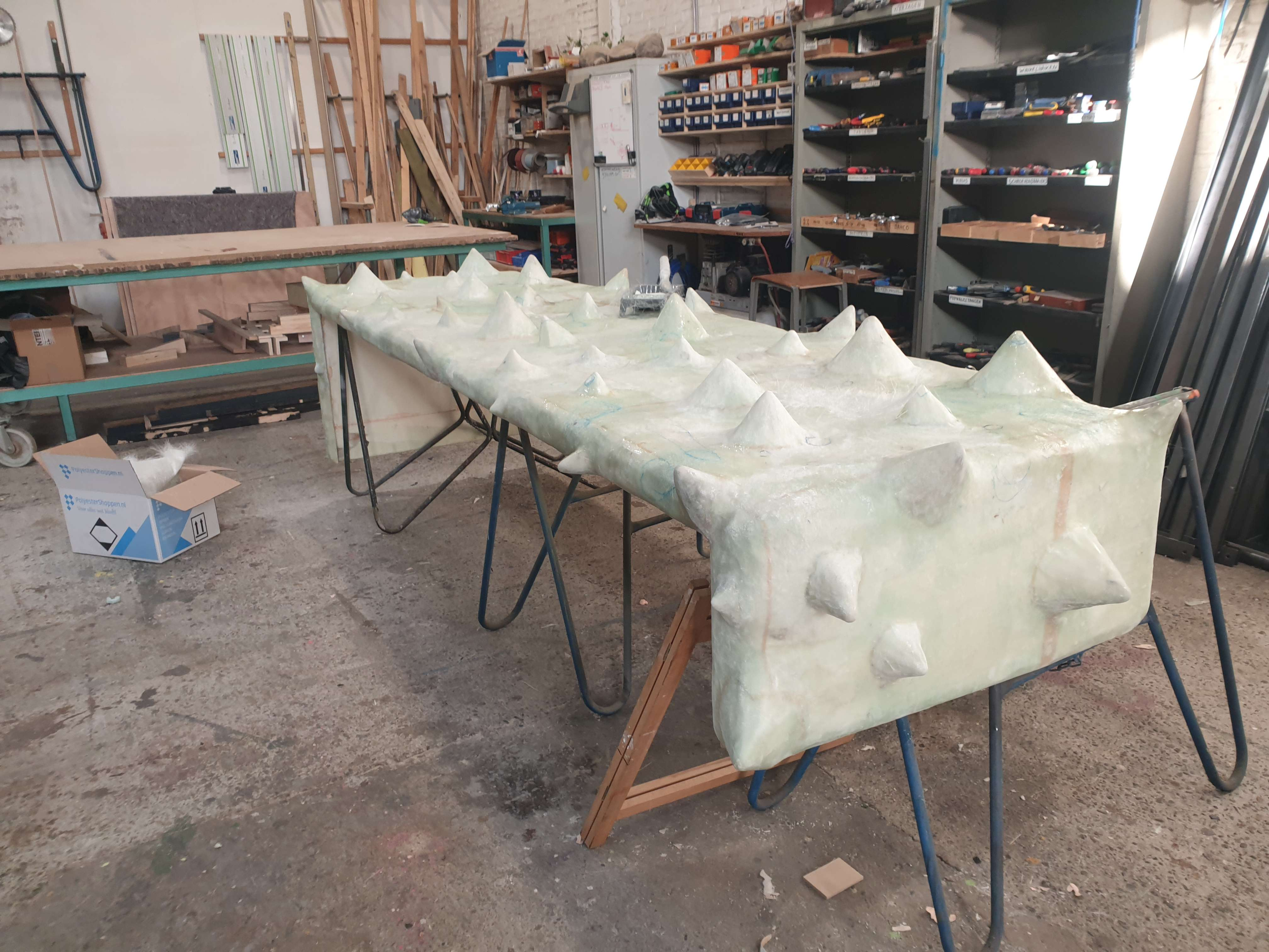 fiberglass table