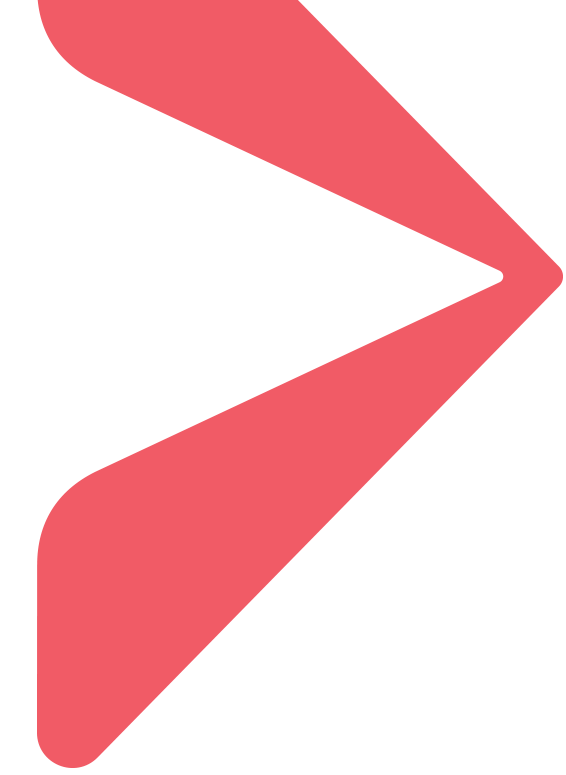 A stylized pink and black arrow symbol pointing to the right.