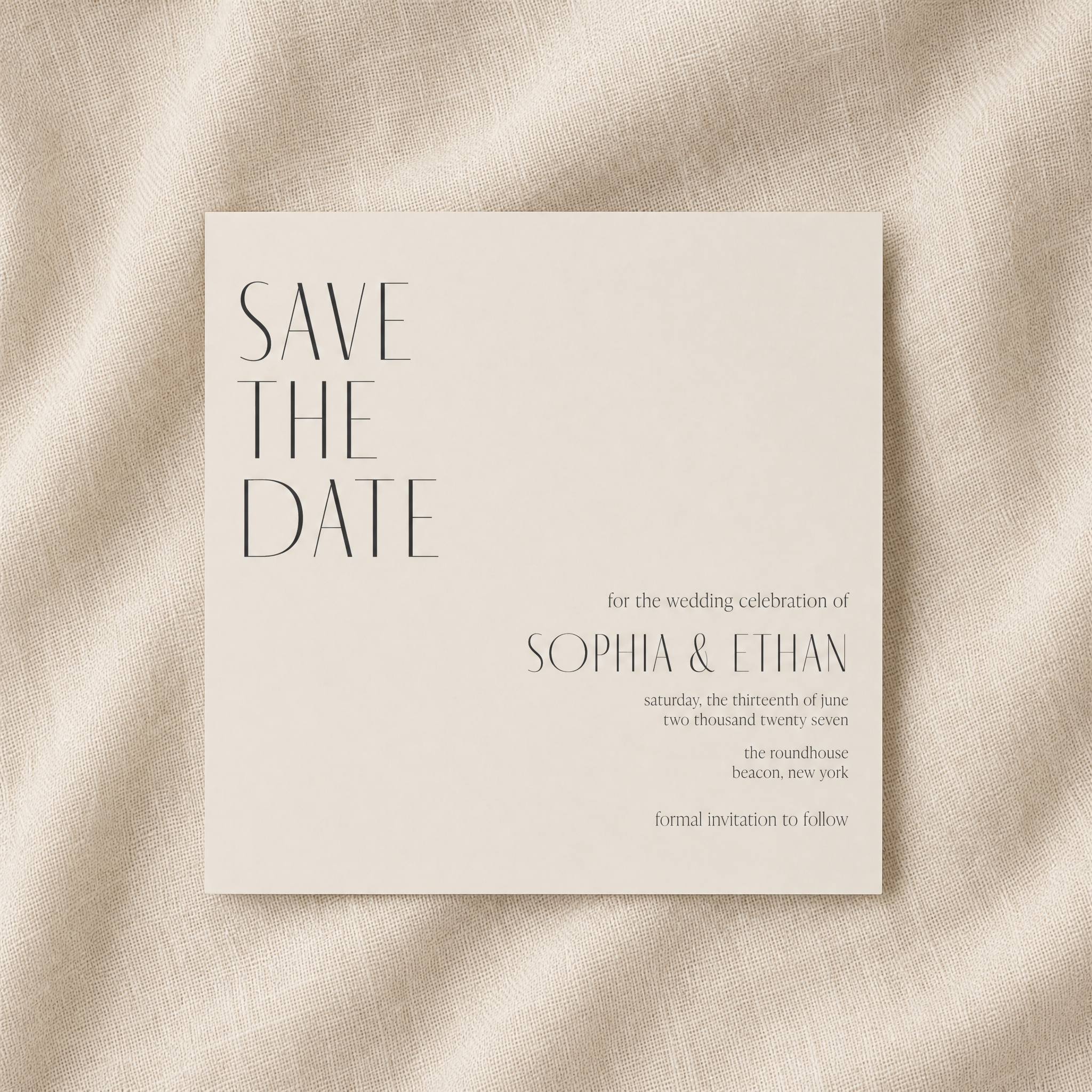 Save the Date