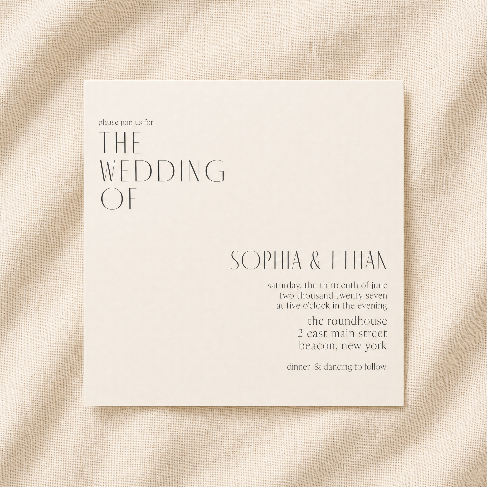 Wedding Invitation