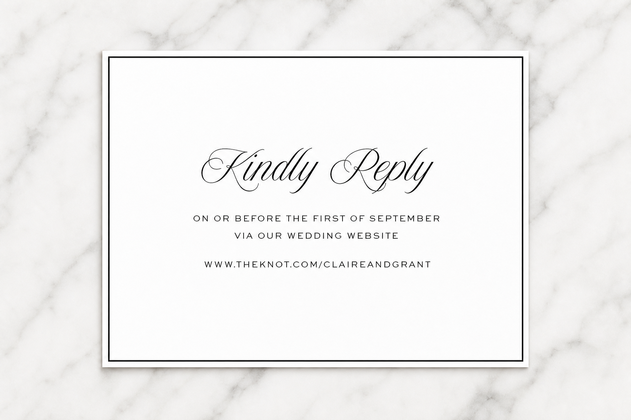 Reply Card