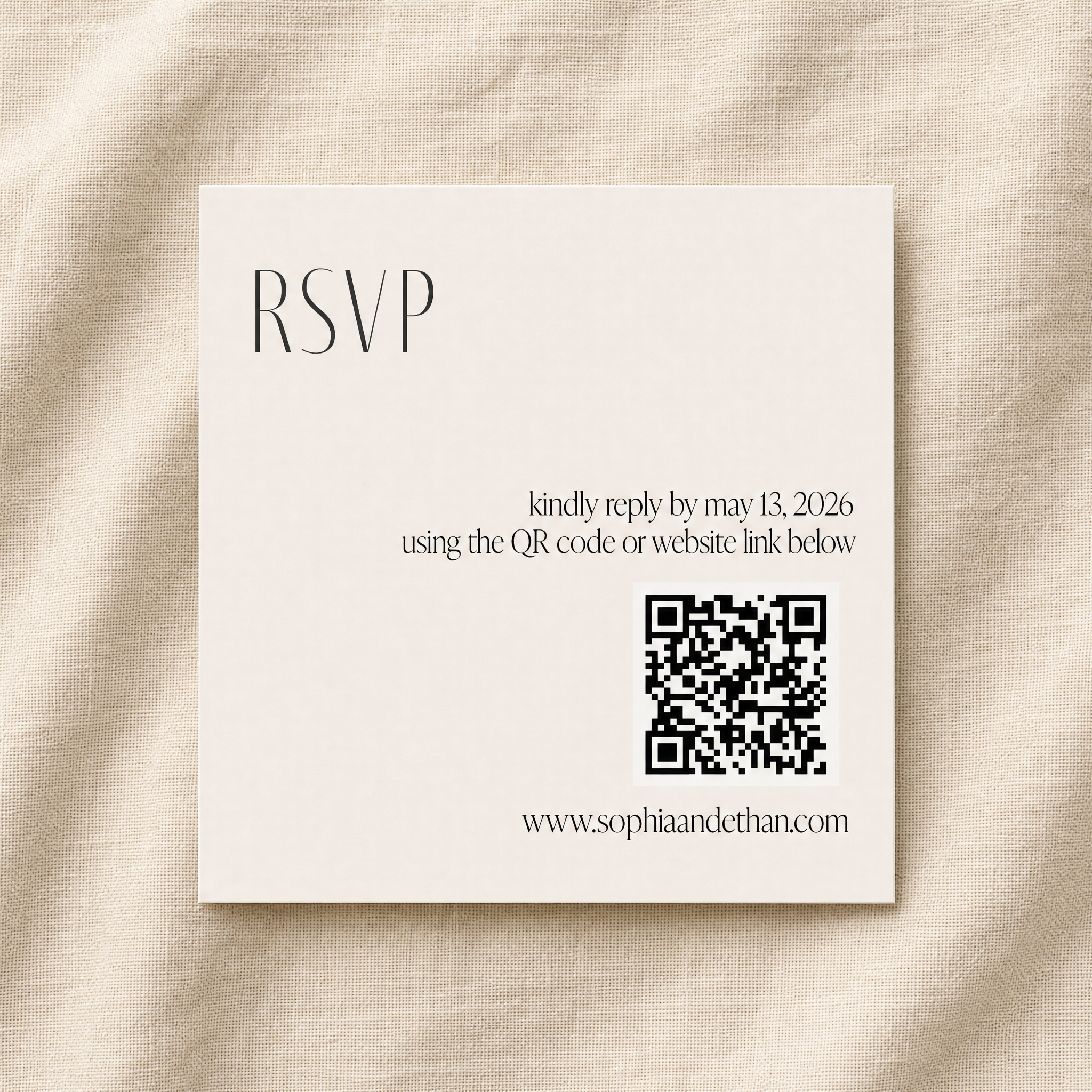 RSVP Card