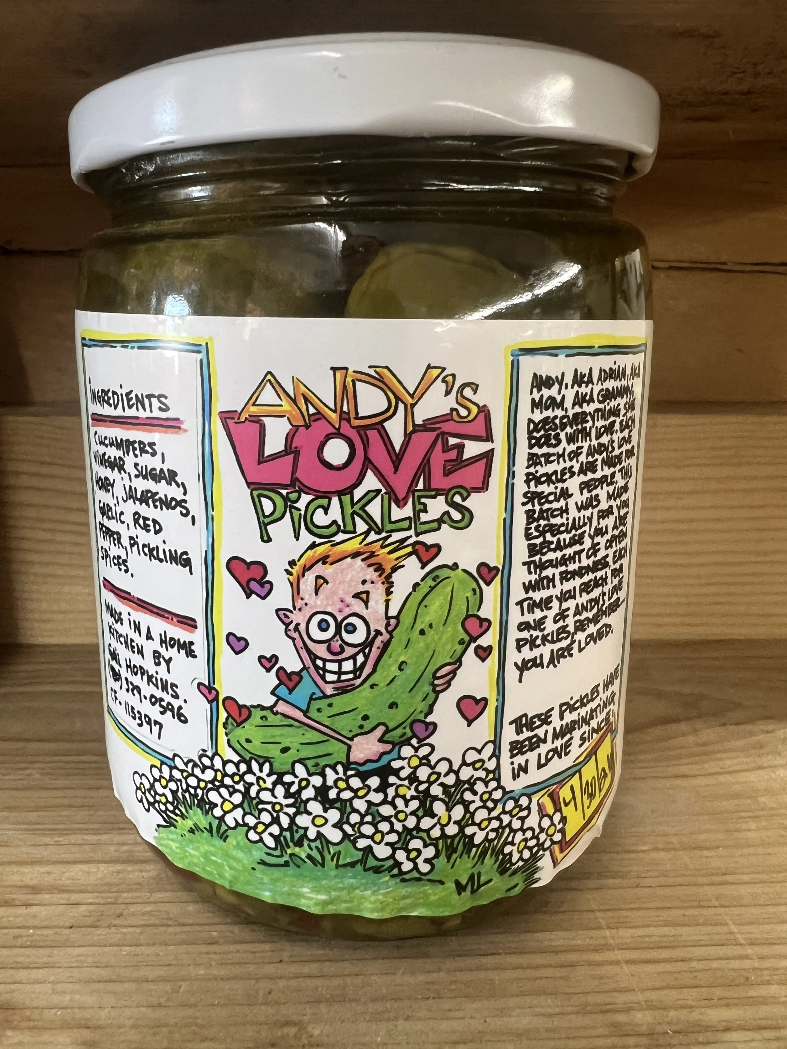 Andy’s Love Pickles