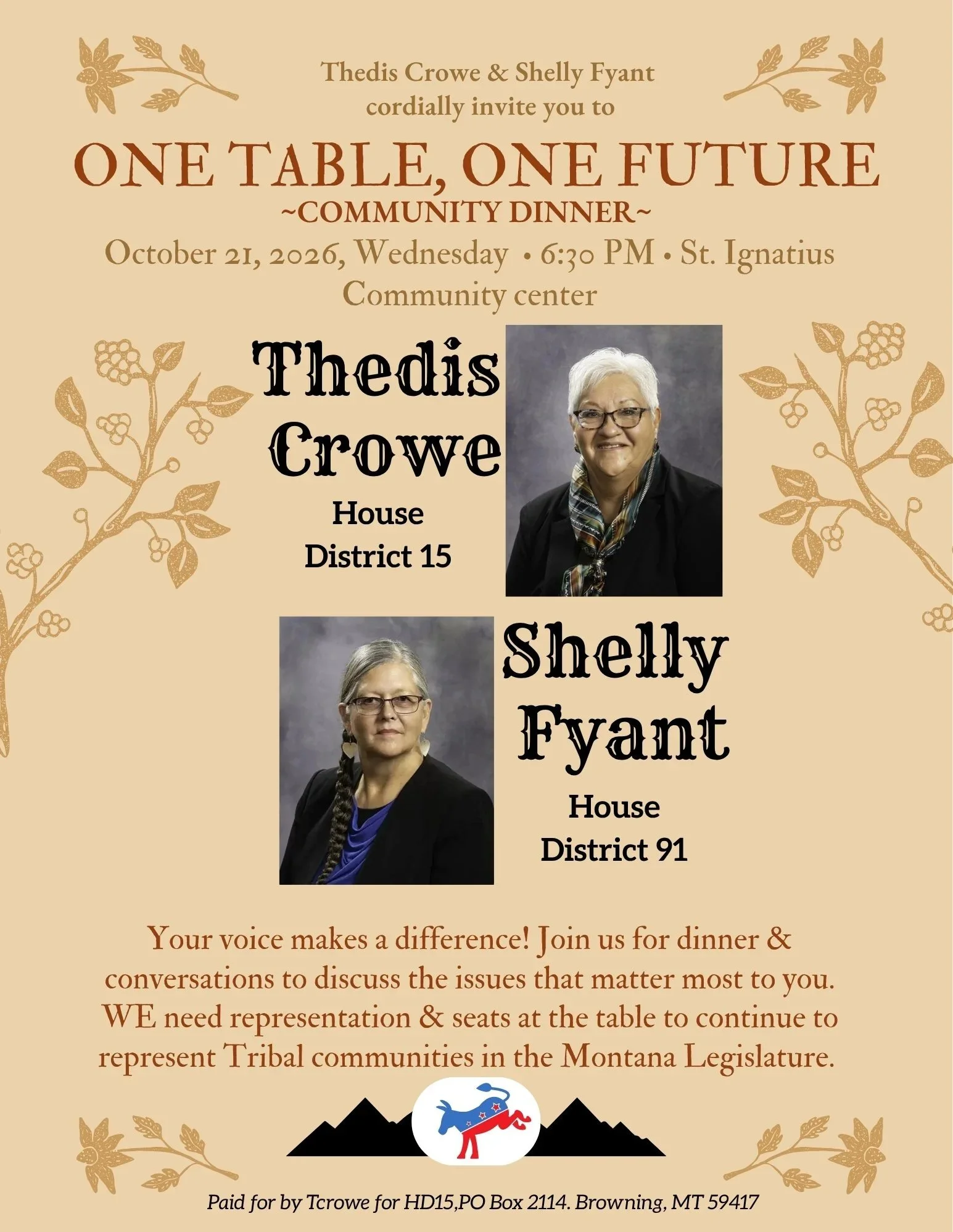 One Table, One Future Dinner