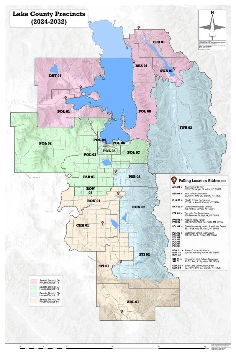 Where to vote in Montana's Lake County