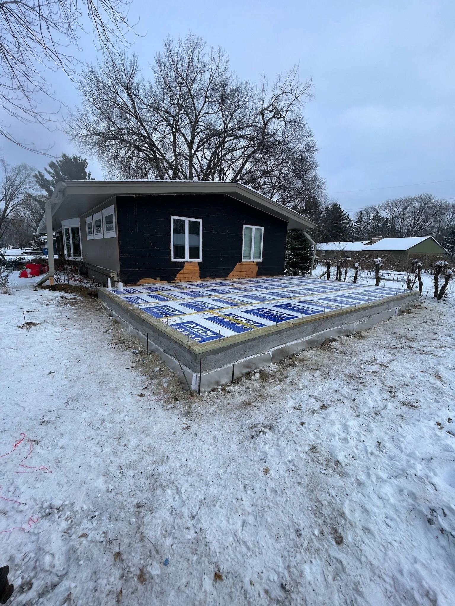 Addition Slab