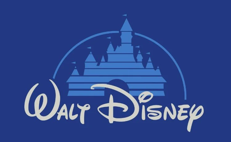 Walt Disney logo featuring a castle silhouette above the text.