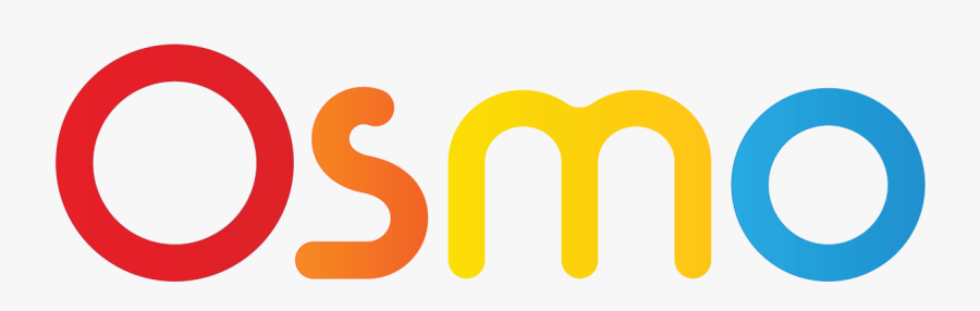 Colorful text spelling out 'OSMO' with a red 'O', orange 'S', yellow 'M', and blue 'O' on a white background.