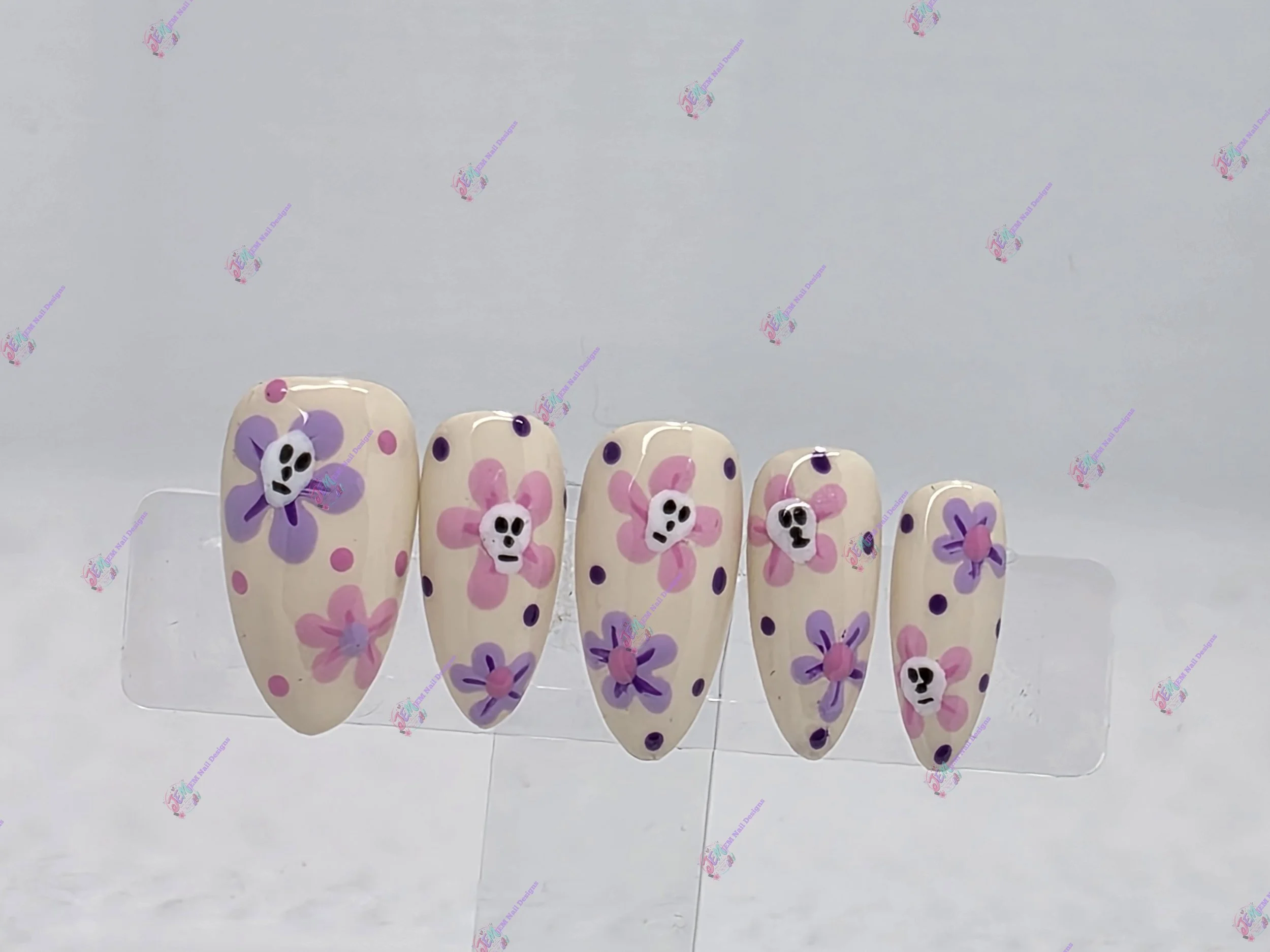 Flower Power Skully