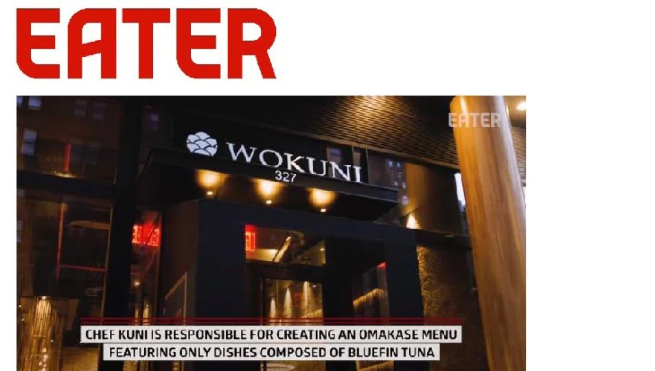 [EATER] New York Omakase Menu Is Devoted to Serving Bluefin Tuna